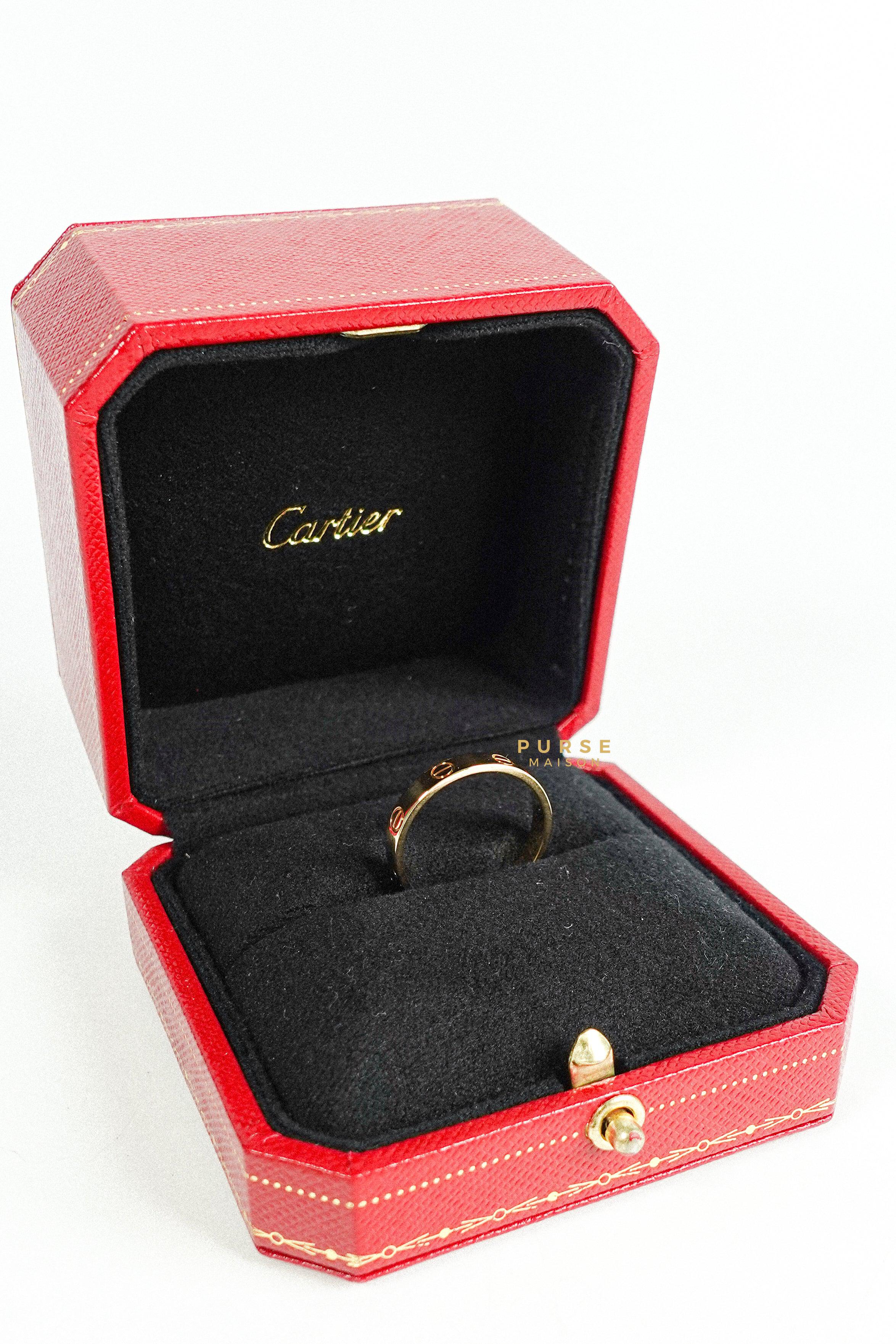 Cartier 18k Love Wedding Band Size 58 (can fit 7.5 - 8)