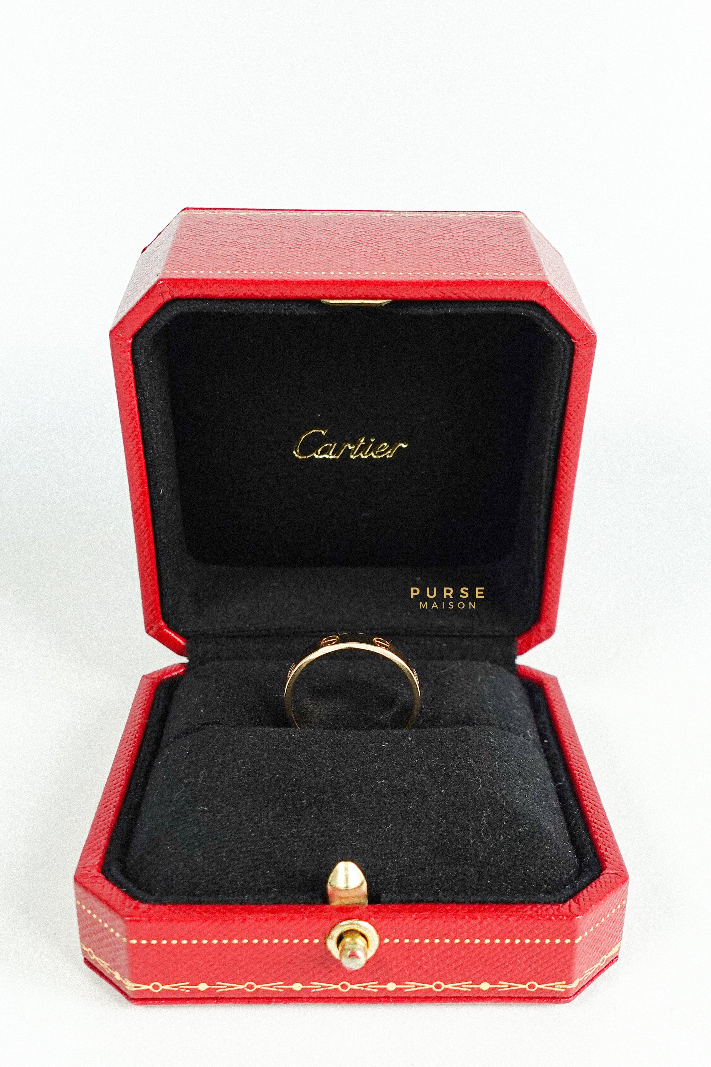 Cartier 18k Love Wedding Band Size 58 (can fit 7.5 - 8)