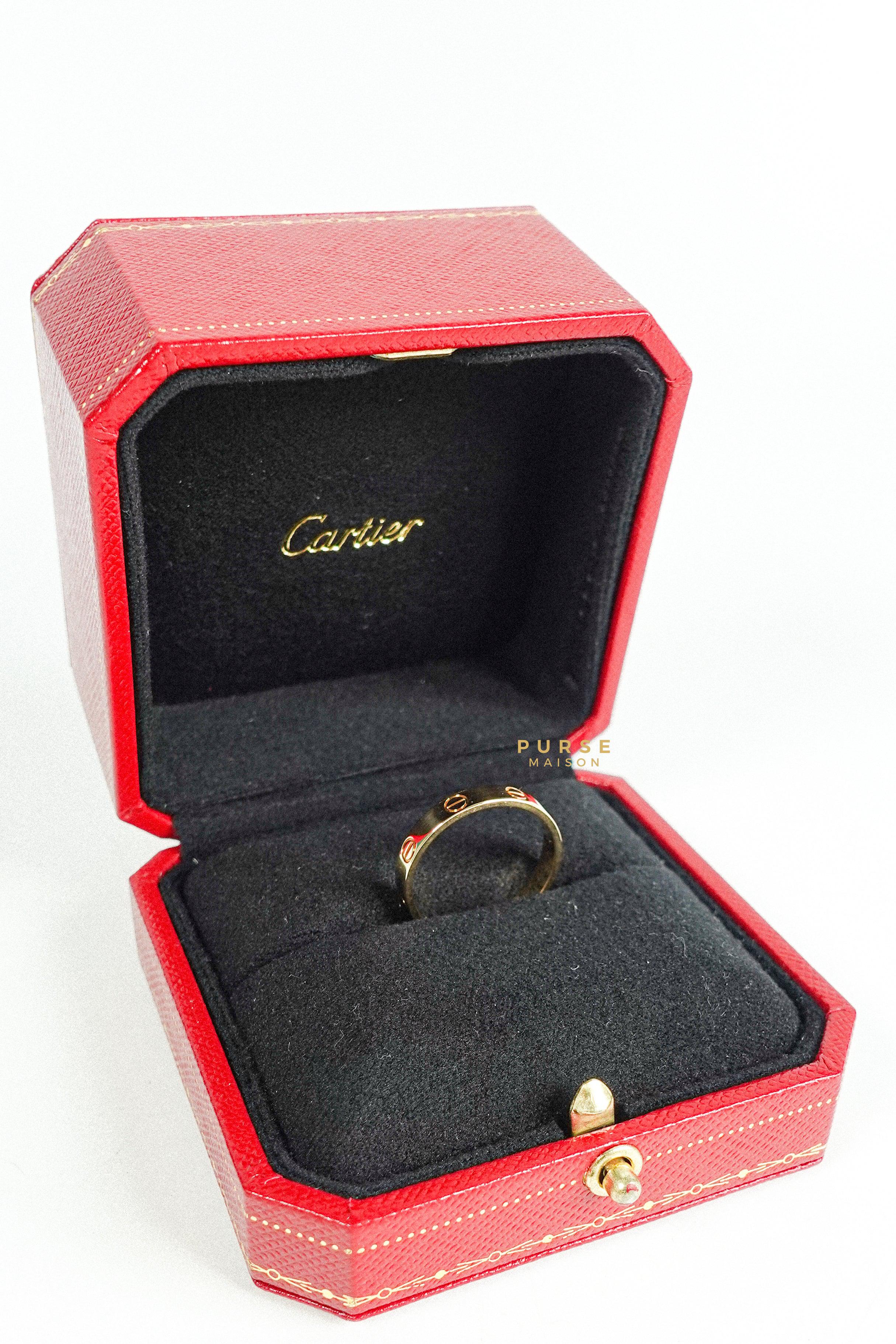 Cartier 18k Love Wedding Band Size 58 (can fit 7.5 - 8)