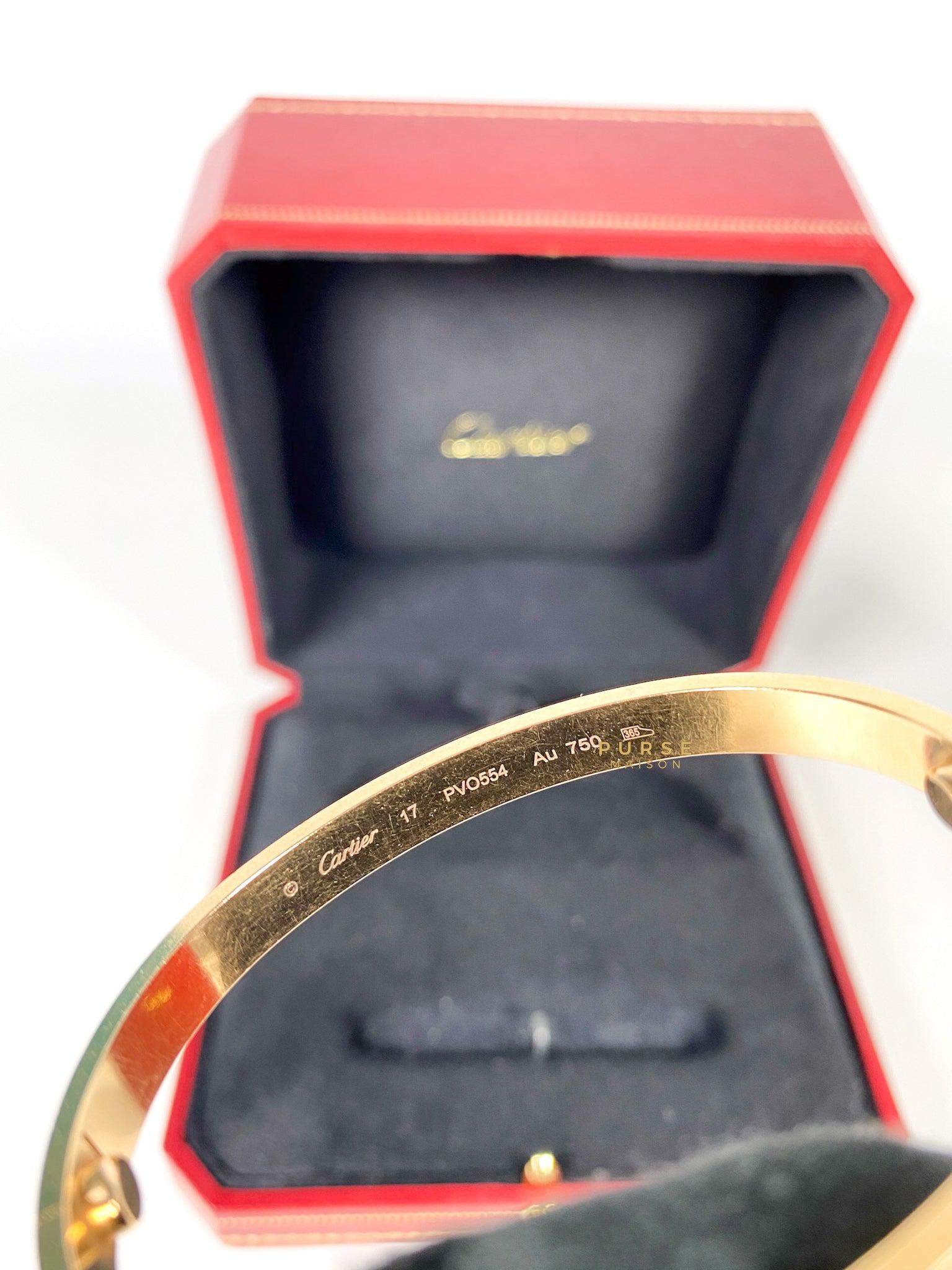 Cartier Love Bracelet in 18k Rose Gold