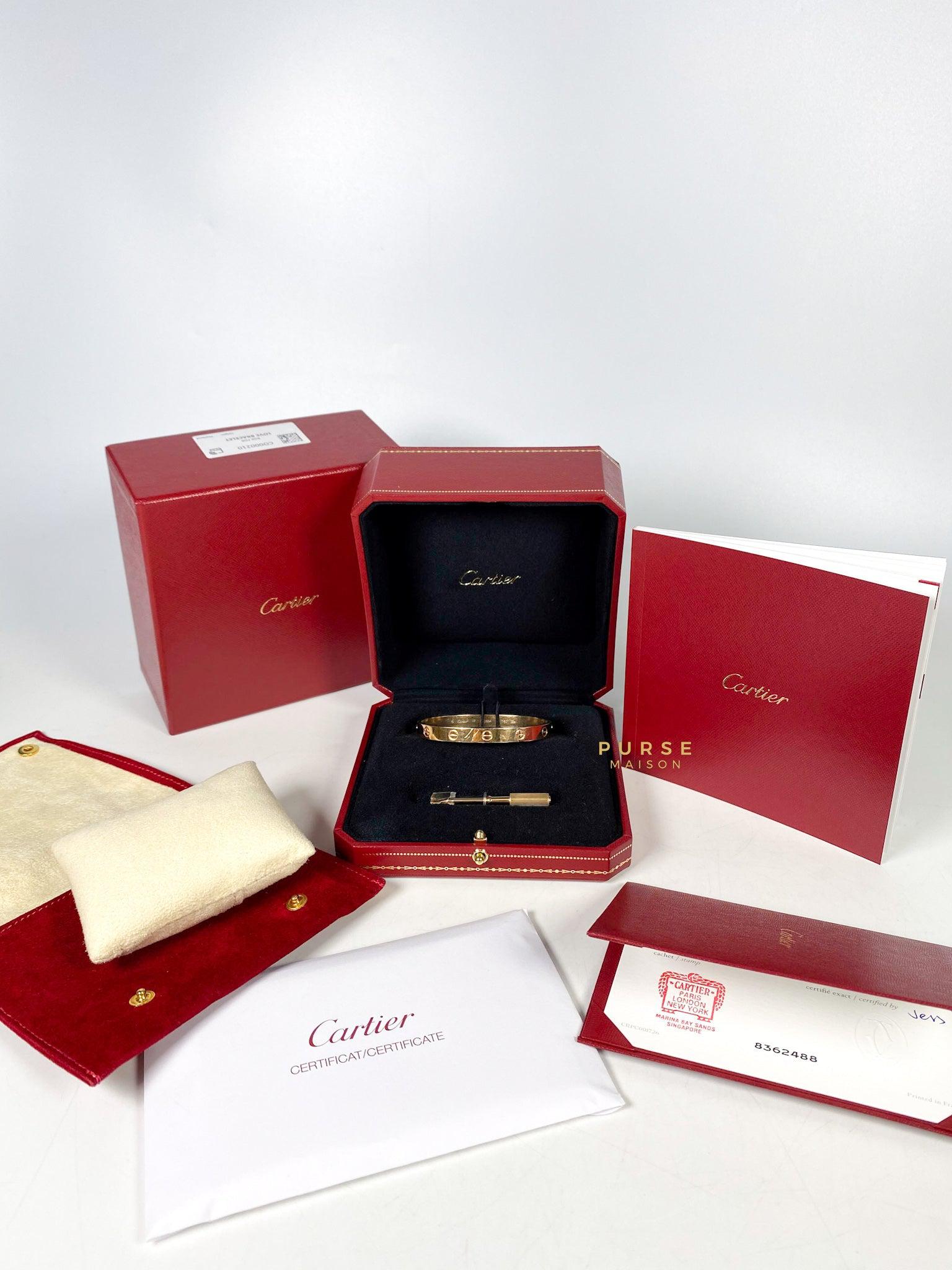 Cartier Love Bracelet in 18k Rose Gold