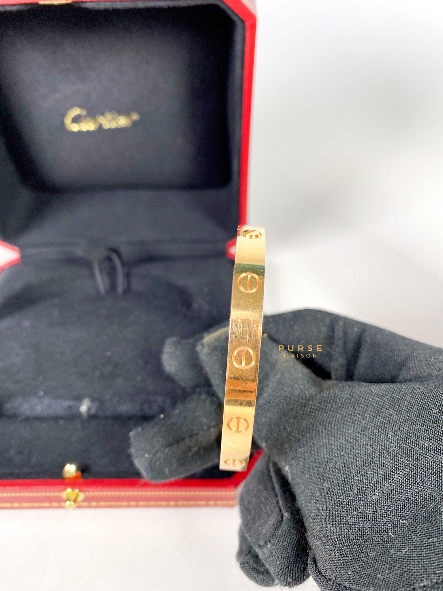 Cartier Love Bracelet in 18k Rose Gold