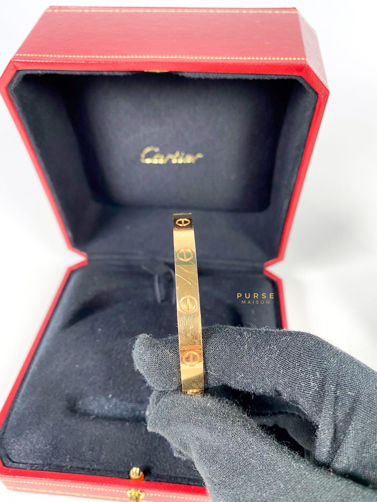 Cartier Love Bracelet in 18k Rose Gold