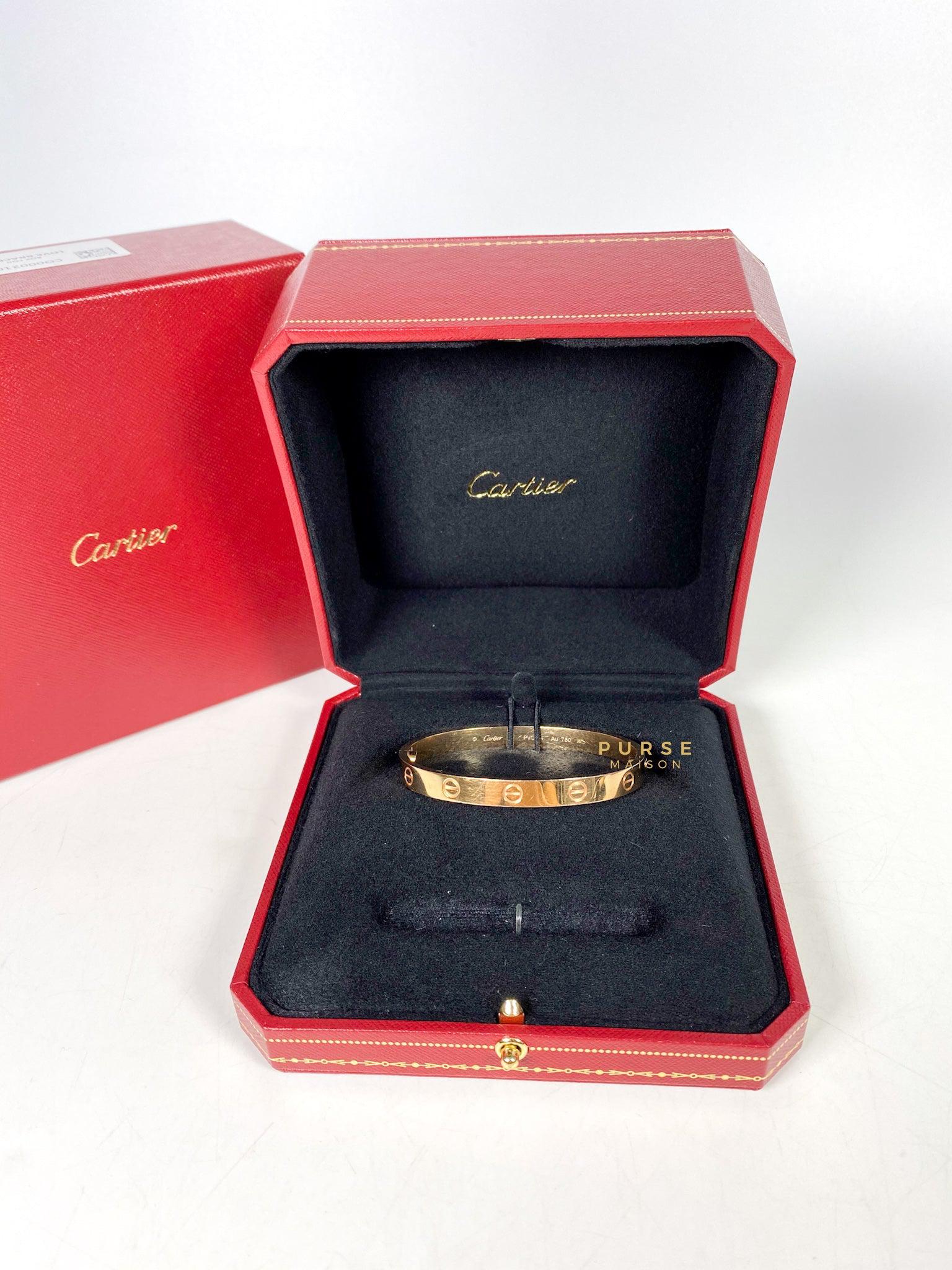 Cartier Love Bracelet in 18k Rose Gold