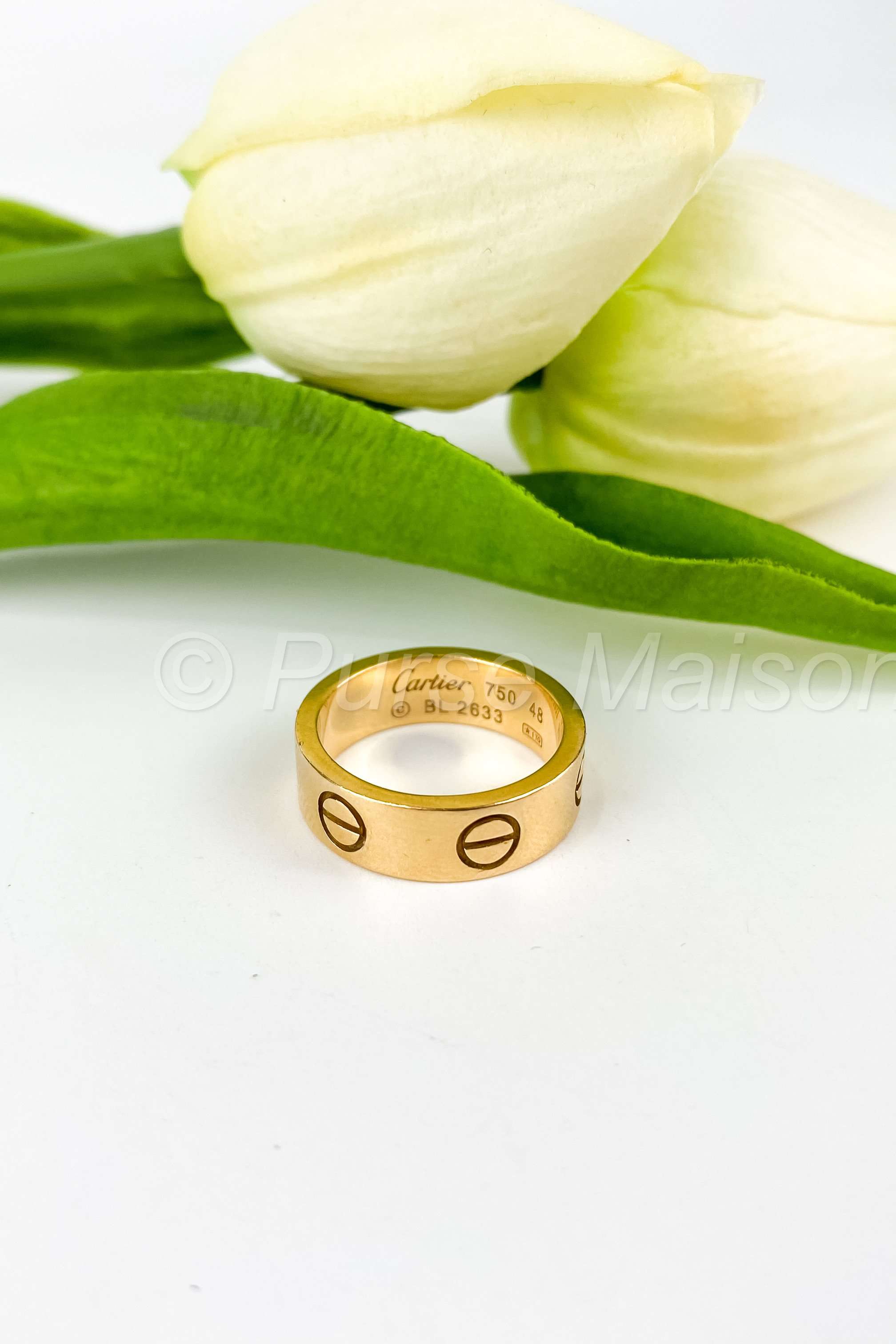 Cartier Love Ring rose gold size 4