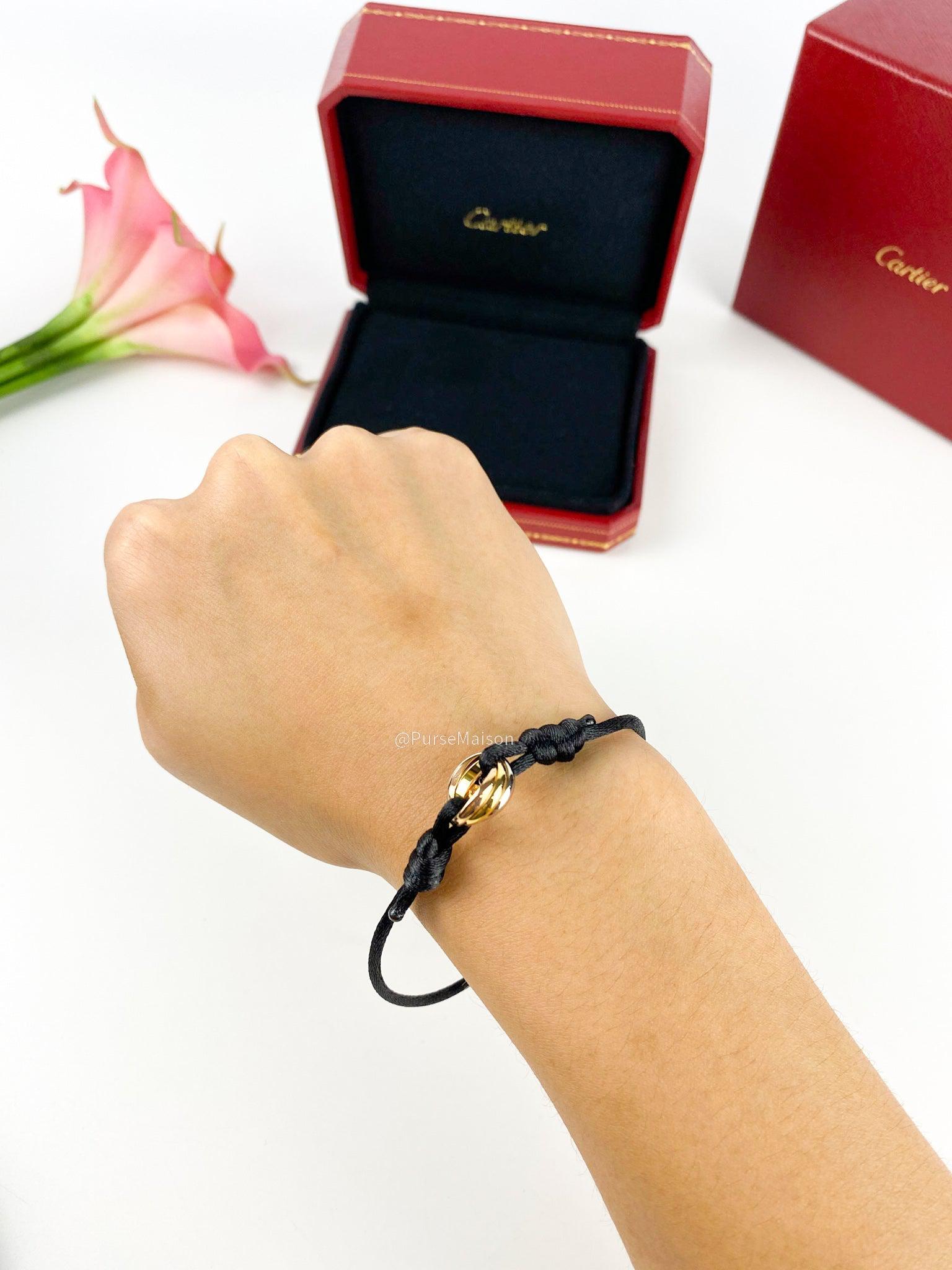 Cartier Mini Trinity 18k Gold Bracelet