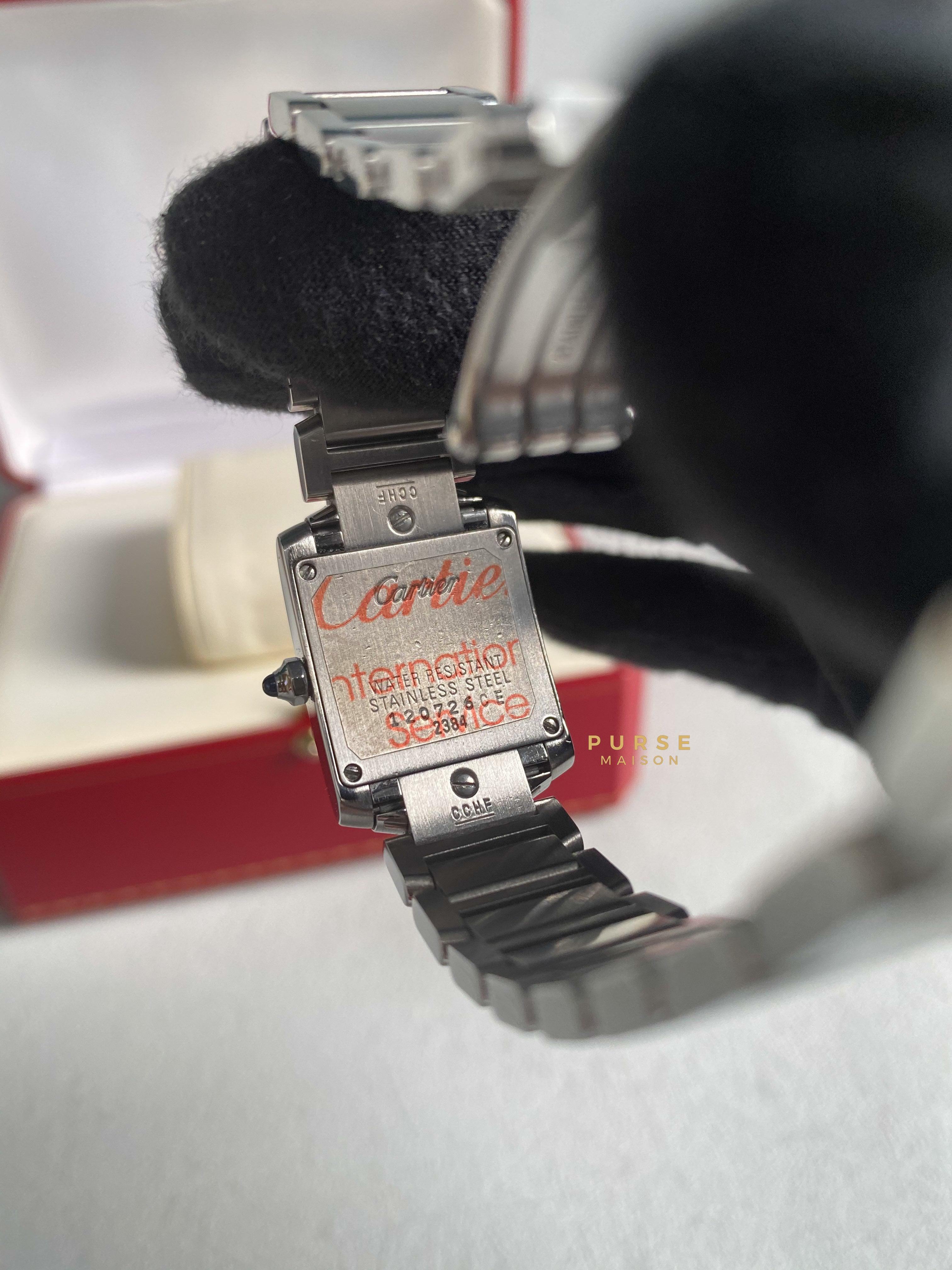 Cartier Tank Francaise Ladies Watch (Small) | Purse Maison Luxury Bags Shop