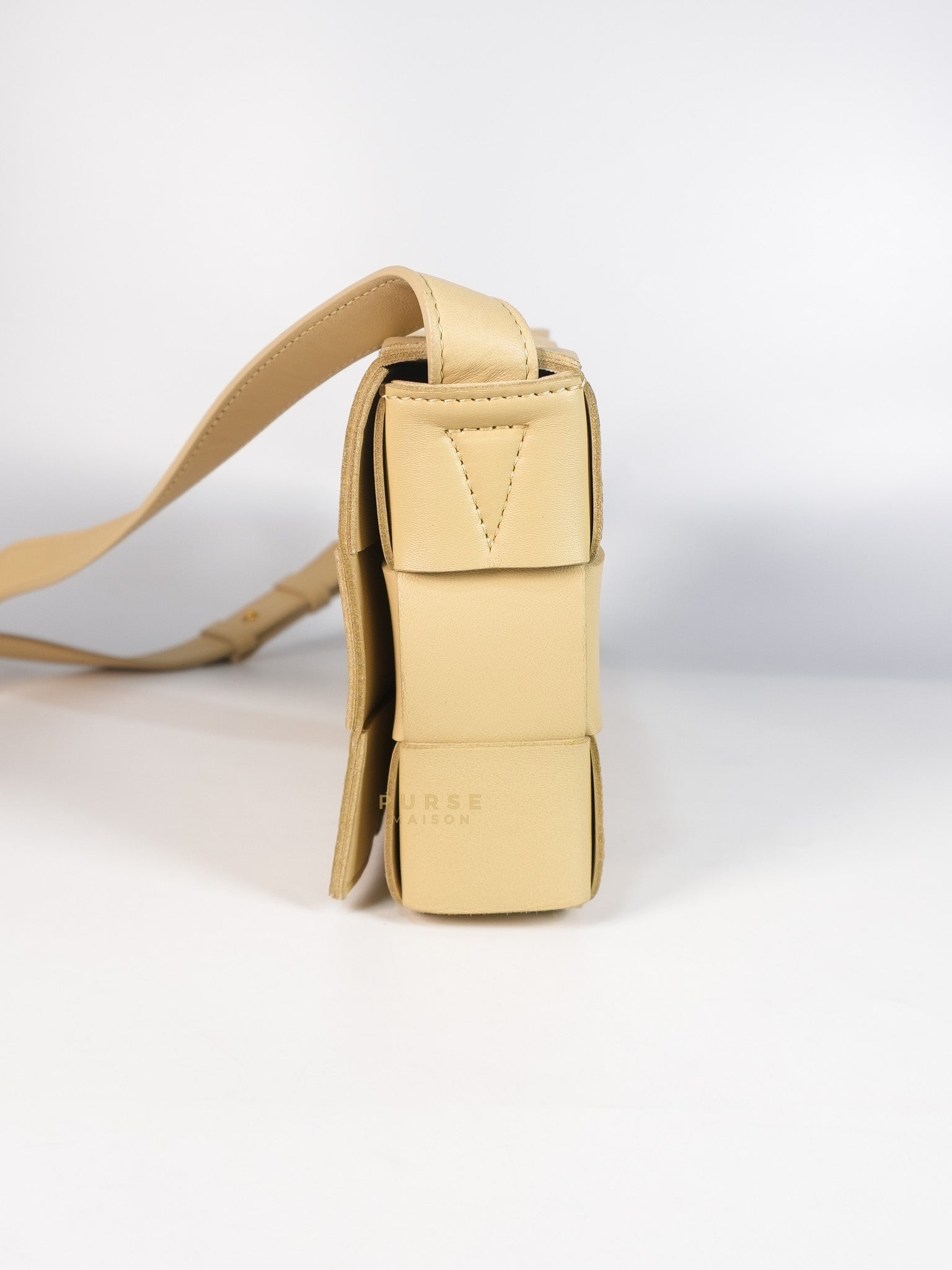 Casette Small Intrecciato Macaroon Leather Crossbody Bag | Purse Maison Luxury Bags Shop