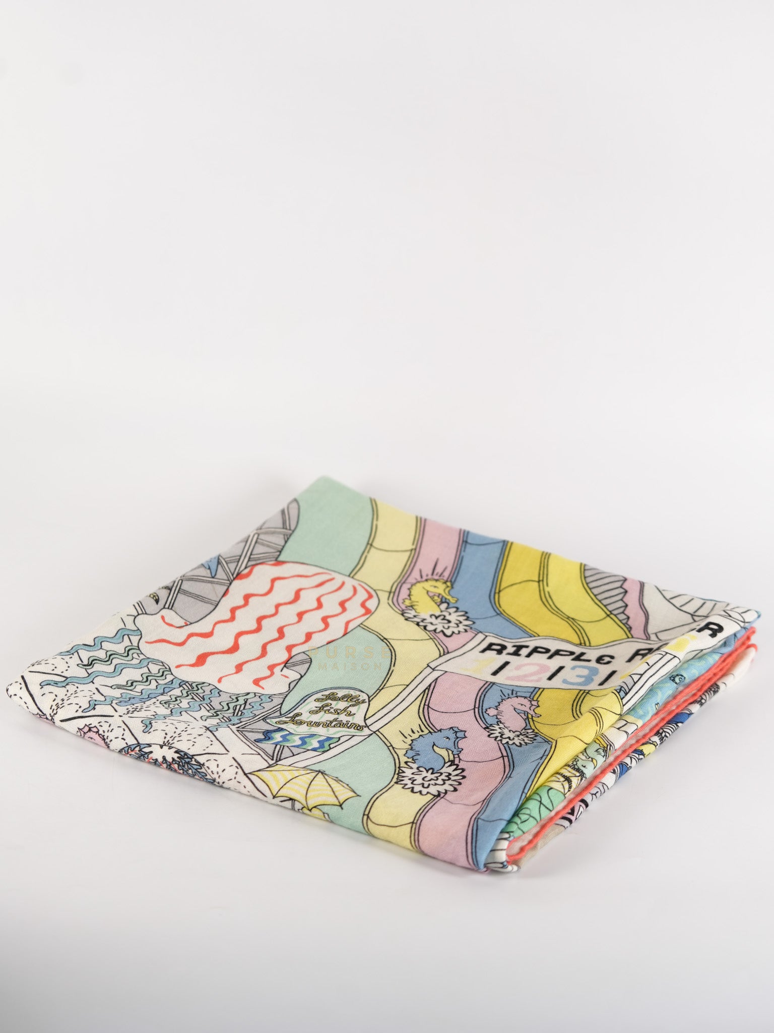 Cashmere Silk Splash Shawl (140cm x 135cm) | Purse Maison Luxury Bags Shop