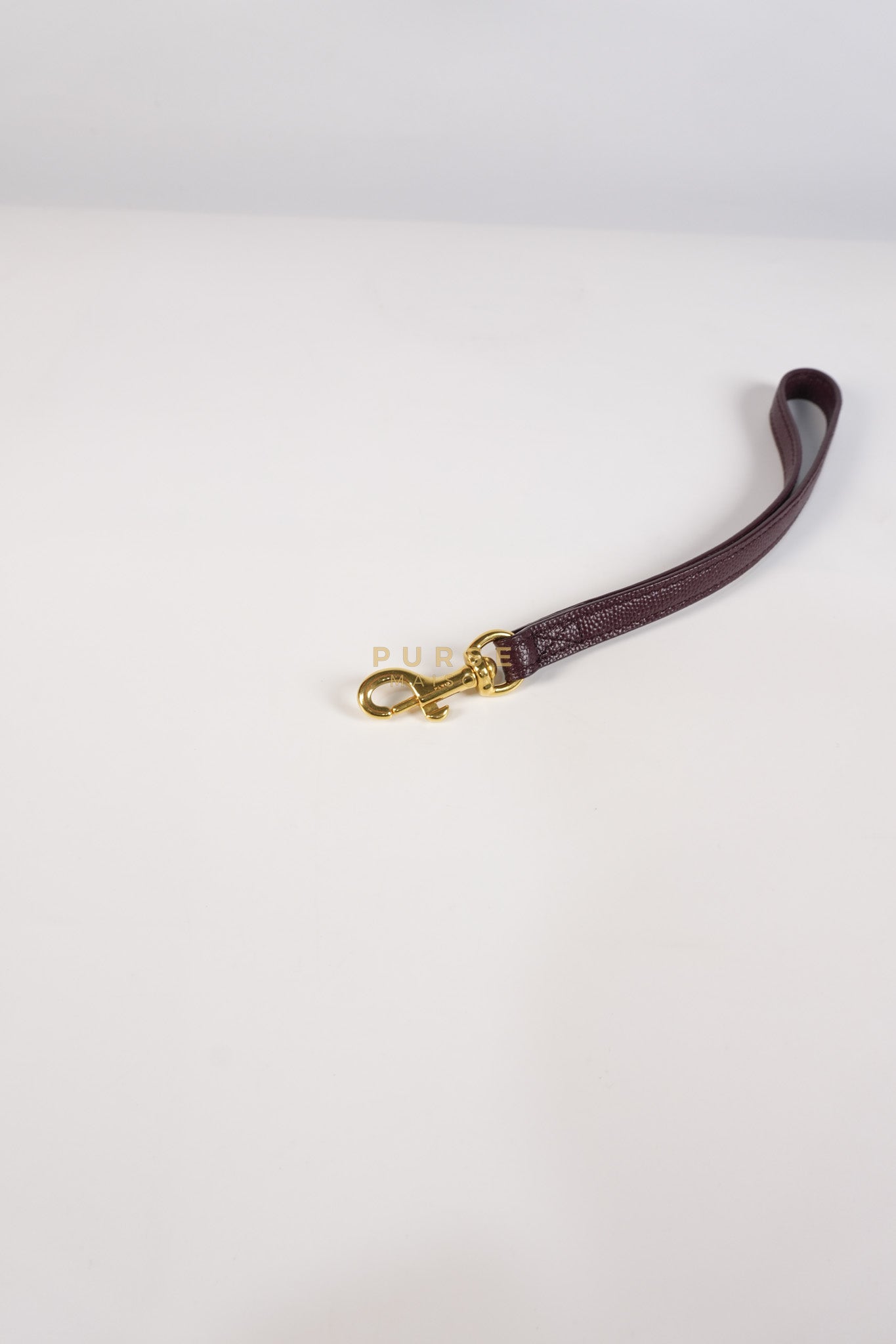 Cassandre Envelope Clutch in Burgundy Matellase Leather & Gold Hardware | Purse Maison Luxury Bags Shop