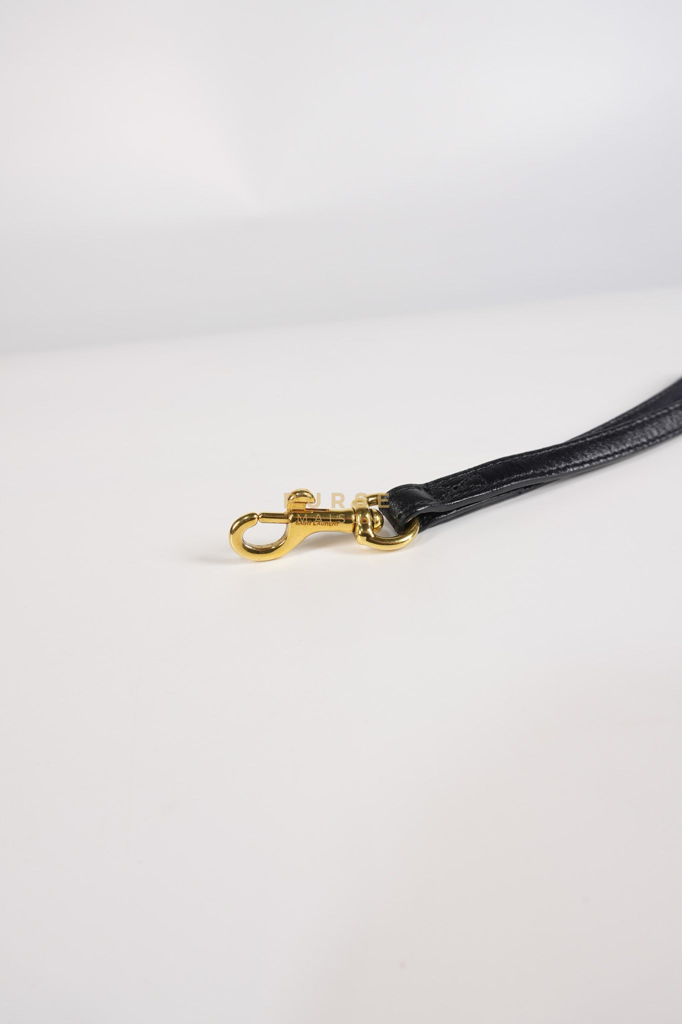 Cassandre Matelasse Large Bill Pouch/Clutch in Black Lambskin Leather | Purse Maison Luxury Bags Shop