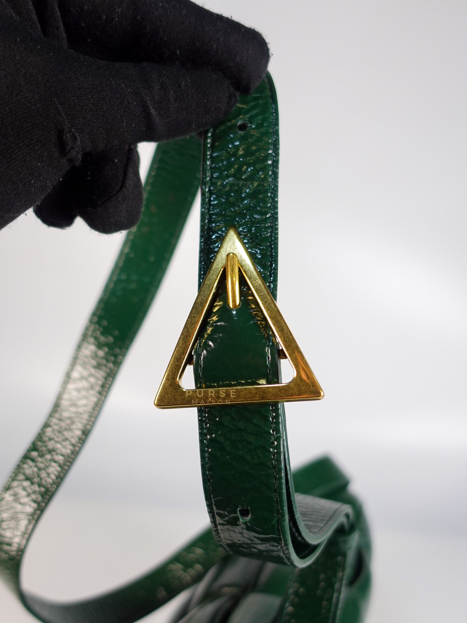 Cassette Padded Green Intercciato Crossbody Bag | Purse Maison Luxury Bags Shop