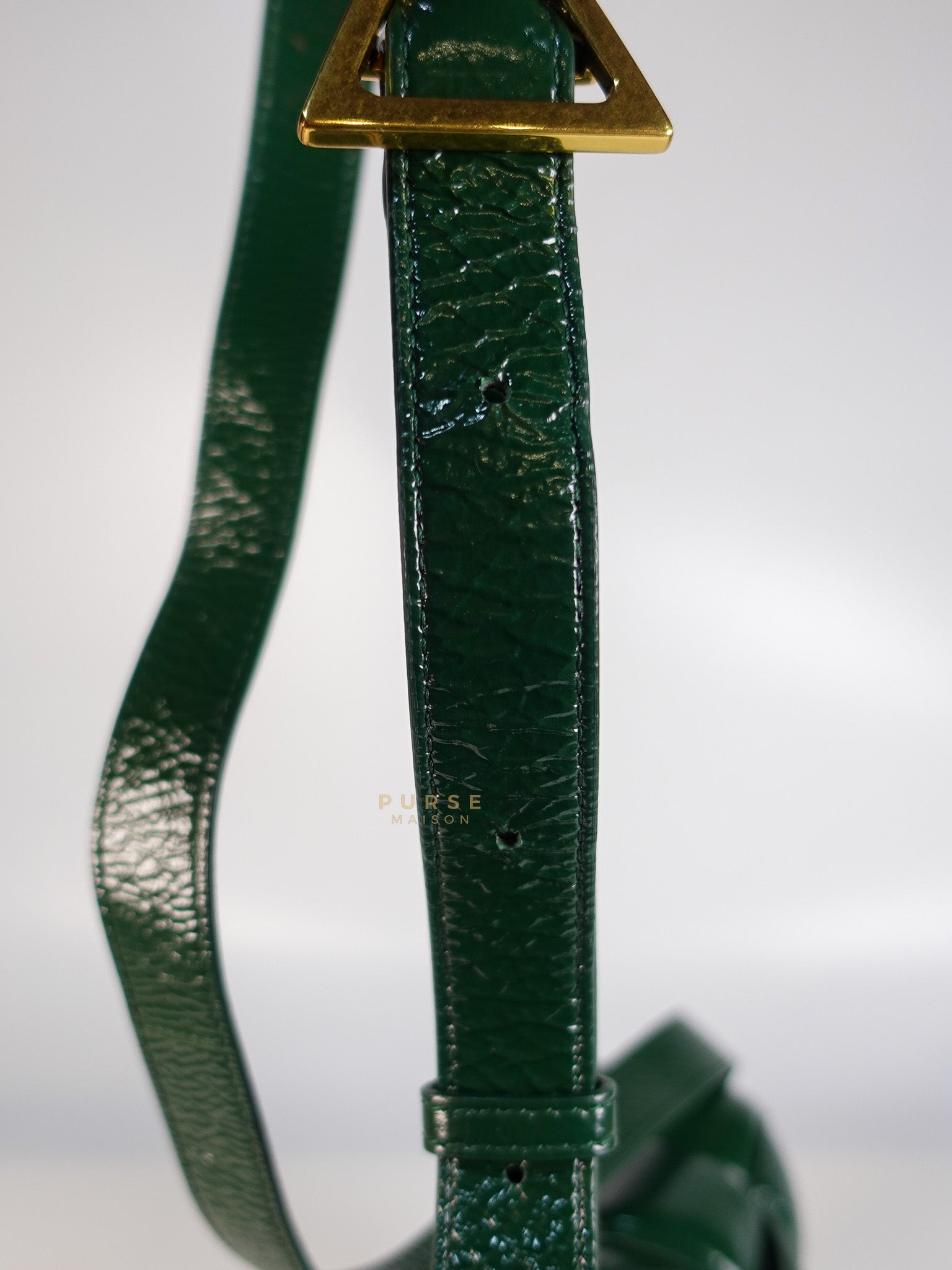 Cassette Padded Green Intercciato Crossbody Bag | Purse Maison Luxury Bags Shop
