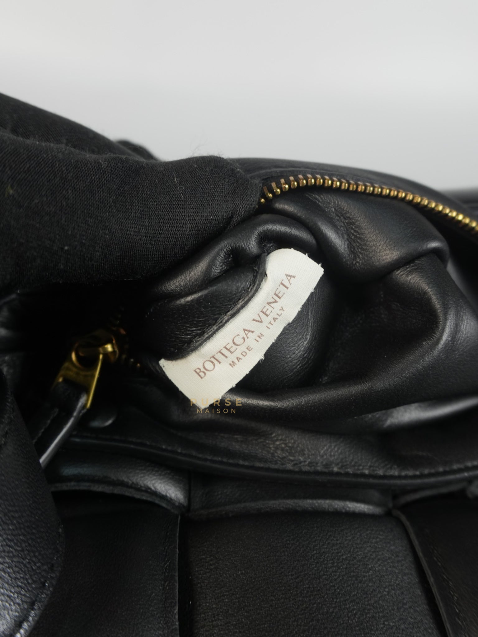 Cassette Padded in Black Small Intrecciato Leather Crossbody Bag | Purse Maison Luxury Bags Shop