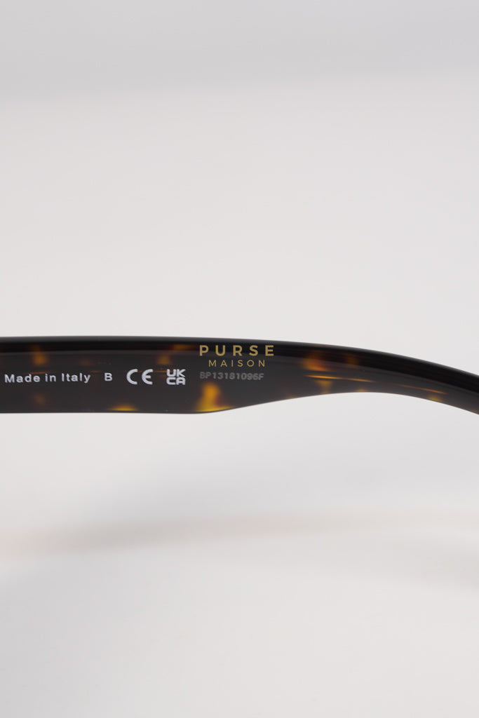Cat Eye Sunglasses SPR 15V in Black/Brown Tortoise | Purse Maison Luxury Bags Shop