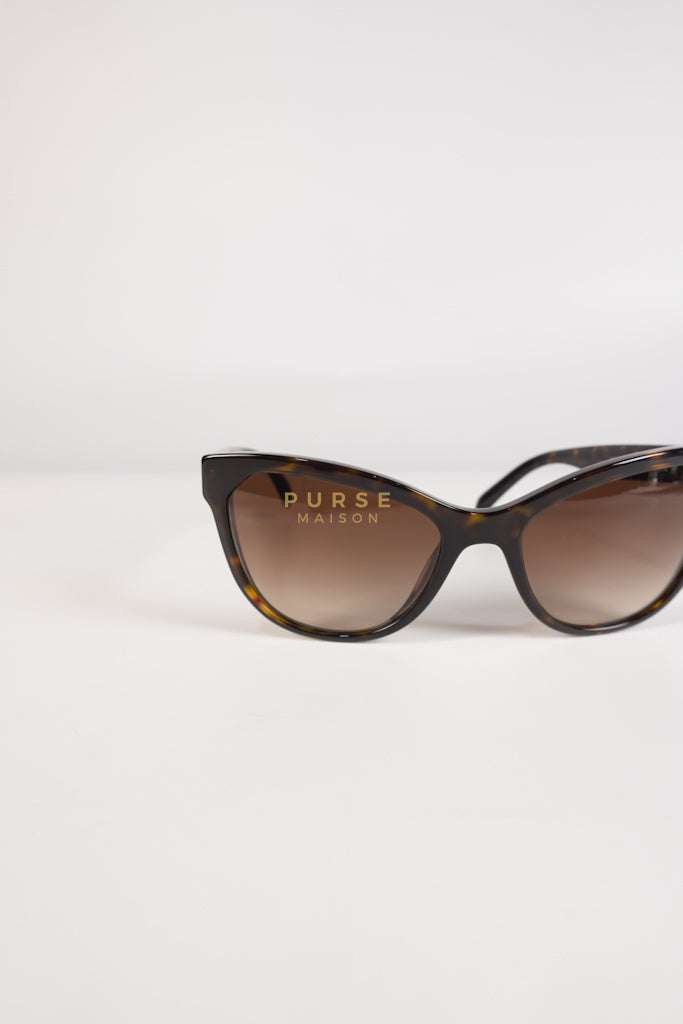 Cat Eye Sunglasses SPR 15V in Black/Brown Tortoise | Purse Maison Luxury Bags Shop