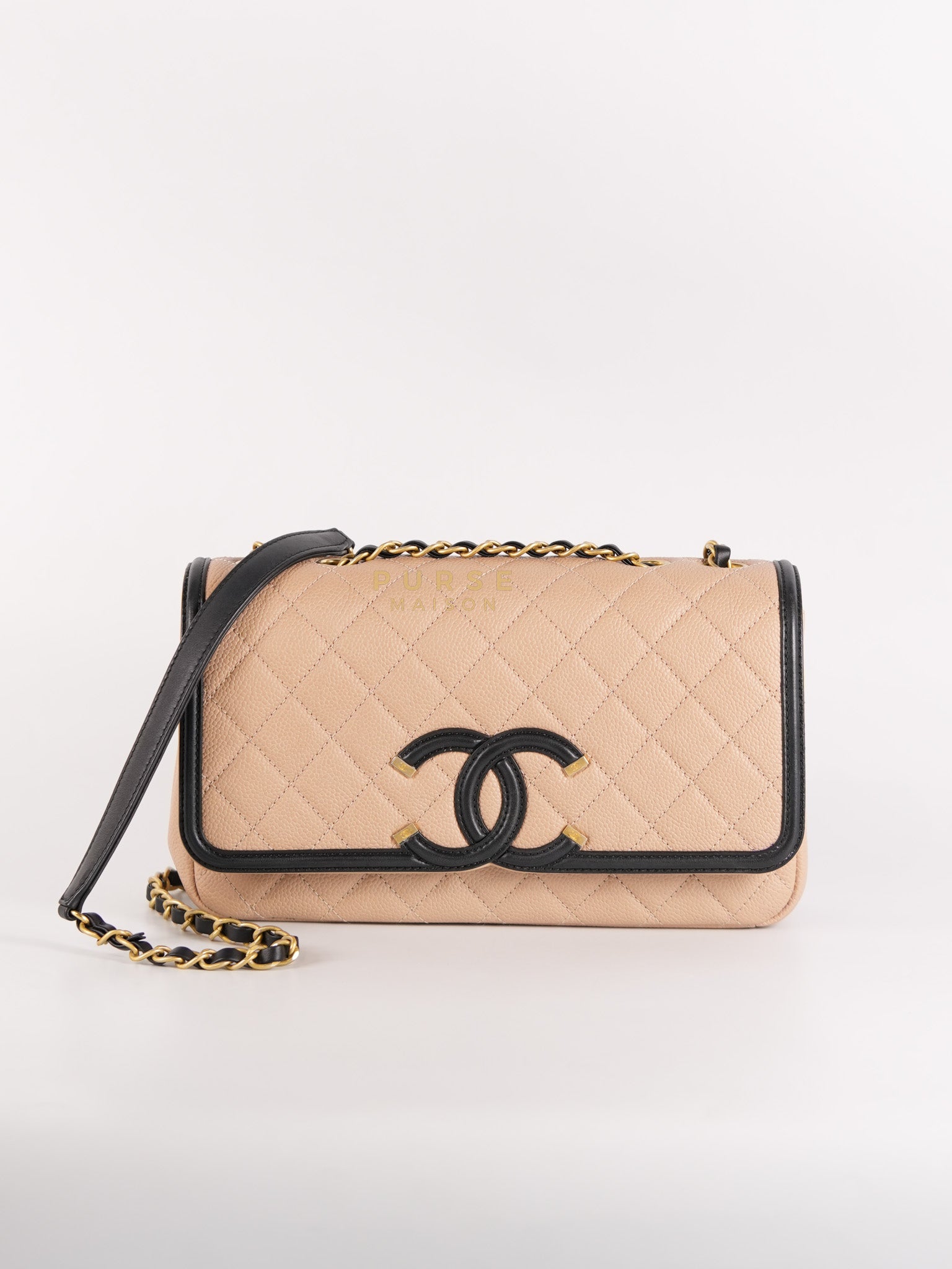 Designer Wishbags Wish Sac Chanel Chanel Beige Black Caviar Chanel