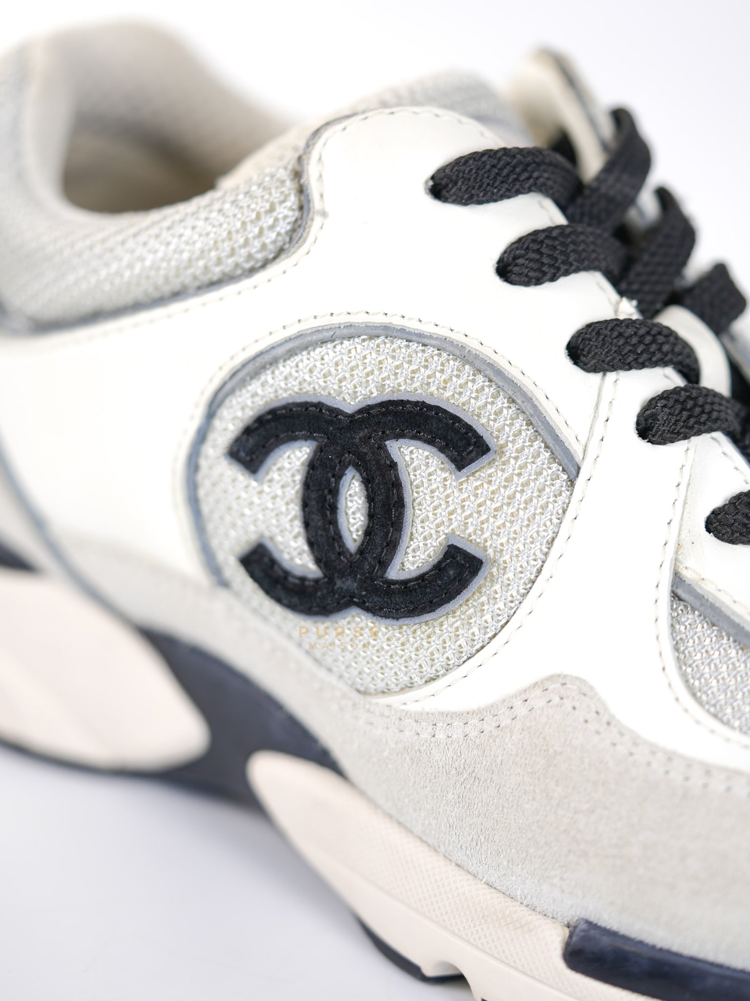 CC Logo Sneakers Size 35.5 EU (21.5 cm) | Purse Maison Luxury Bags Shop