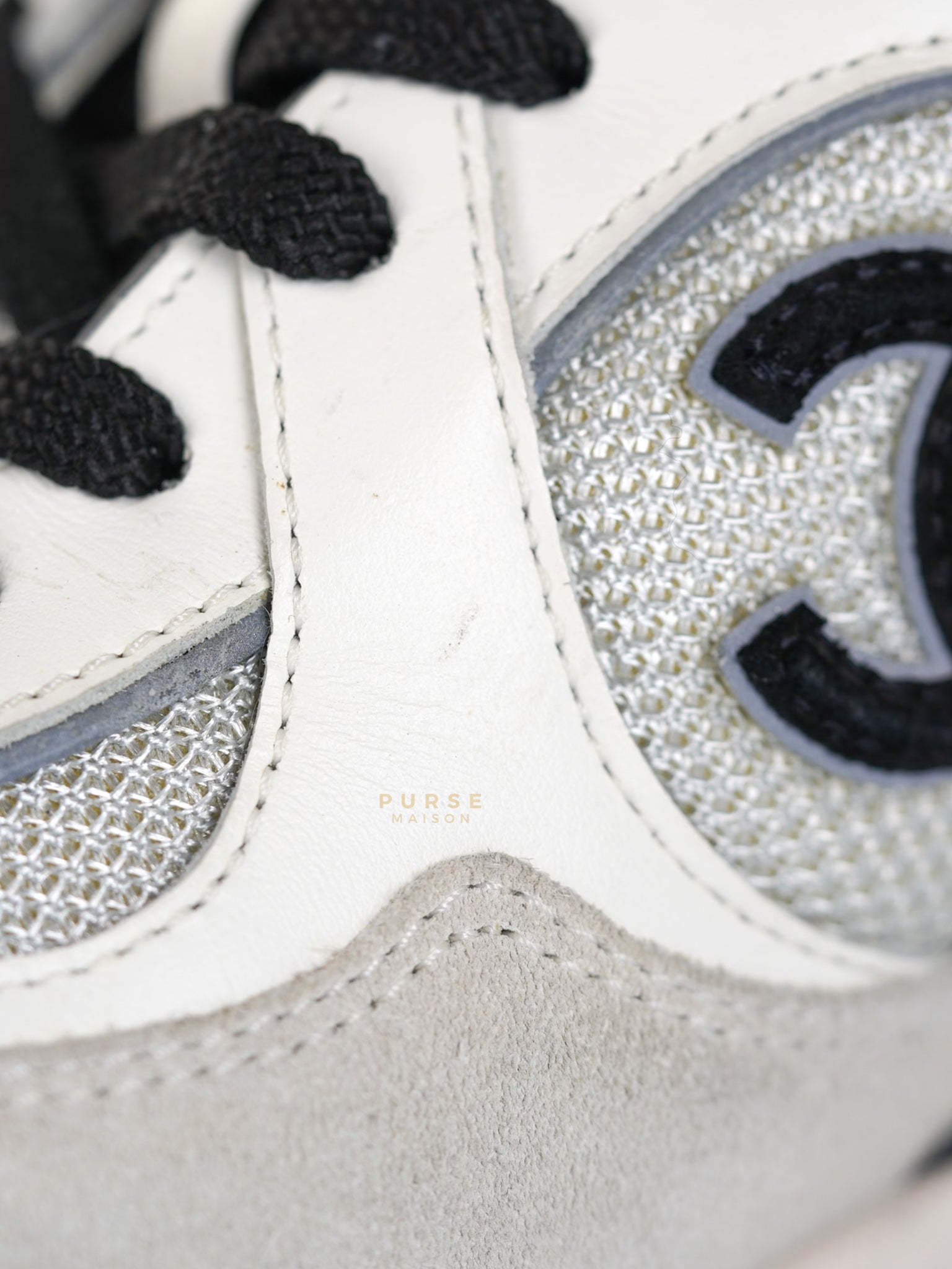 CC Logo Sneakers Size 35.5 EU (21.5 cm) | Purse Maison Luxury Bags Shop