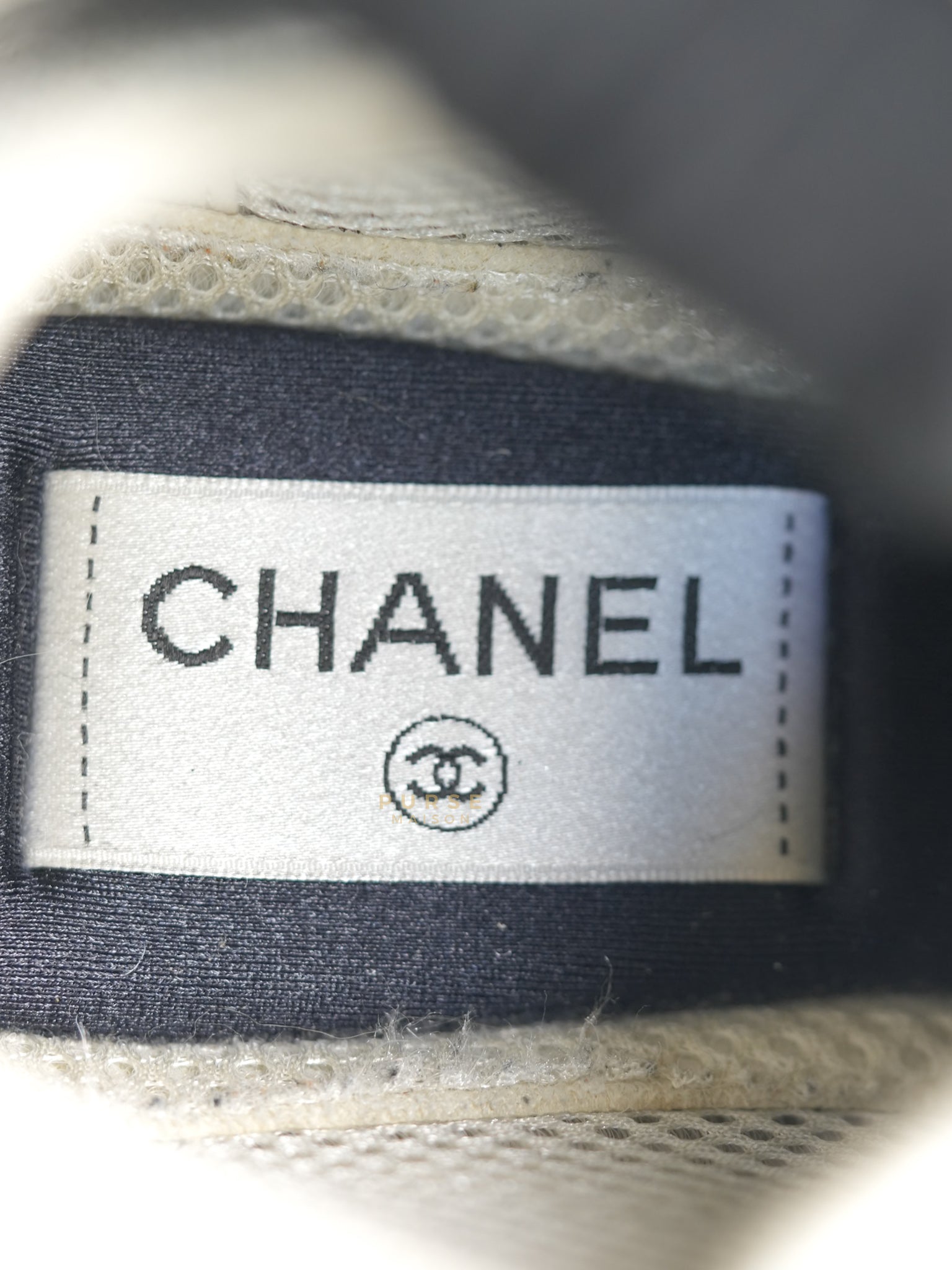 CC Logo Sneakers Size 35.5 EU (21.5 cm) | Purse Maison Luxury Bags Shop