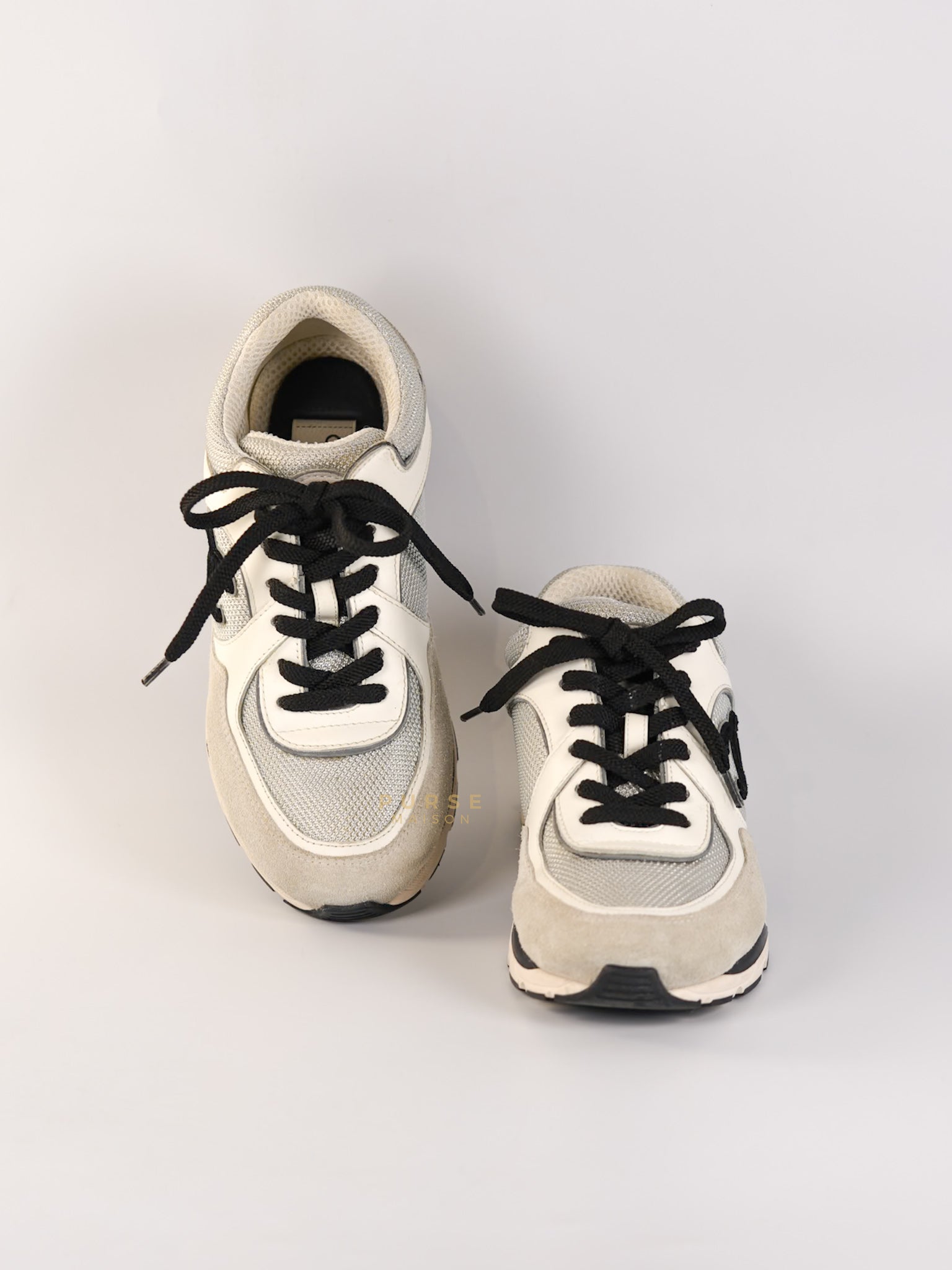 CC Logo Sneakers Size 35.5 EU (21.5 cm) | Purse Maison Luxury Bags Shop