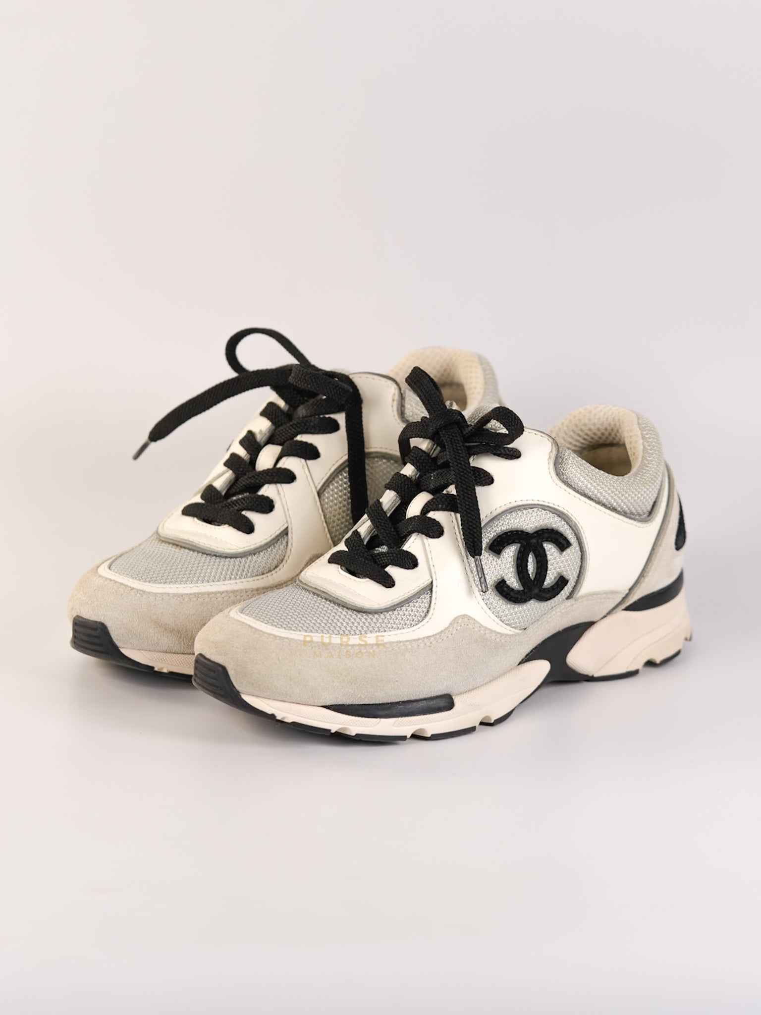 CC Logo Sneakers Size 35.5 EU (21.5 cm) | Purse Maison Luxury Bags Shop