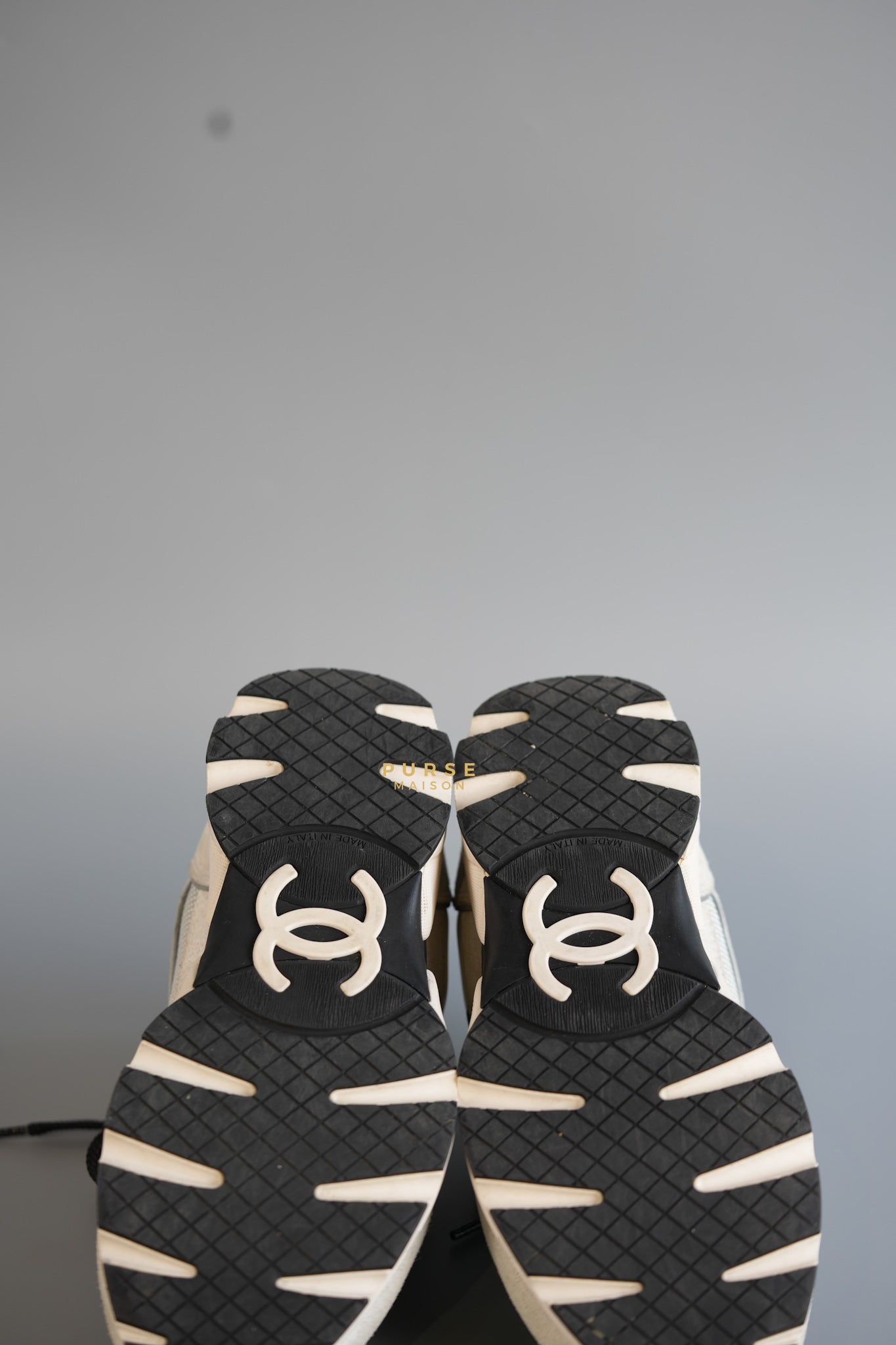CC Logo Sneakers Size 35.5 EU (21.5 cm) | Purse Maison Luxury Bags Shop