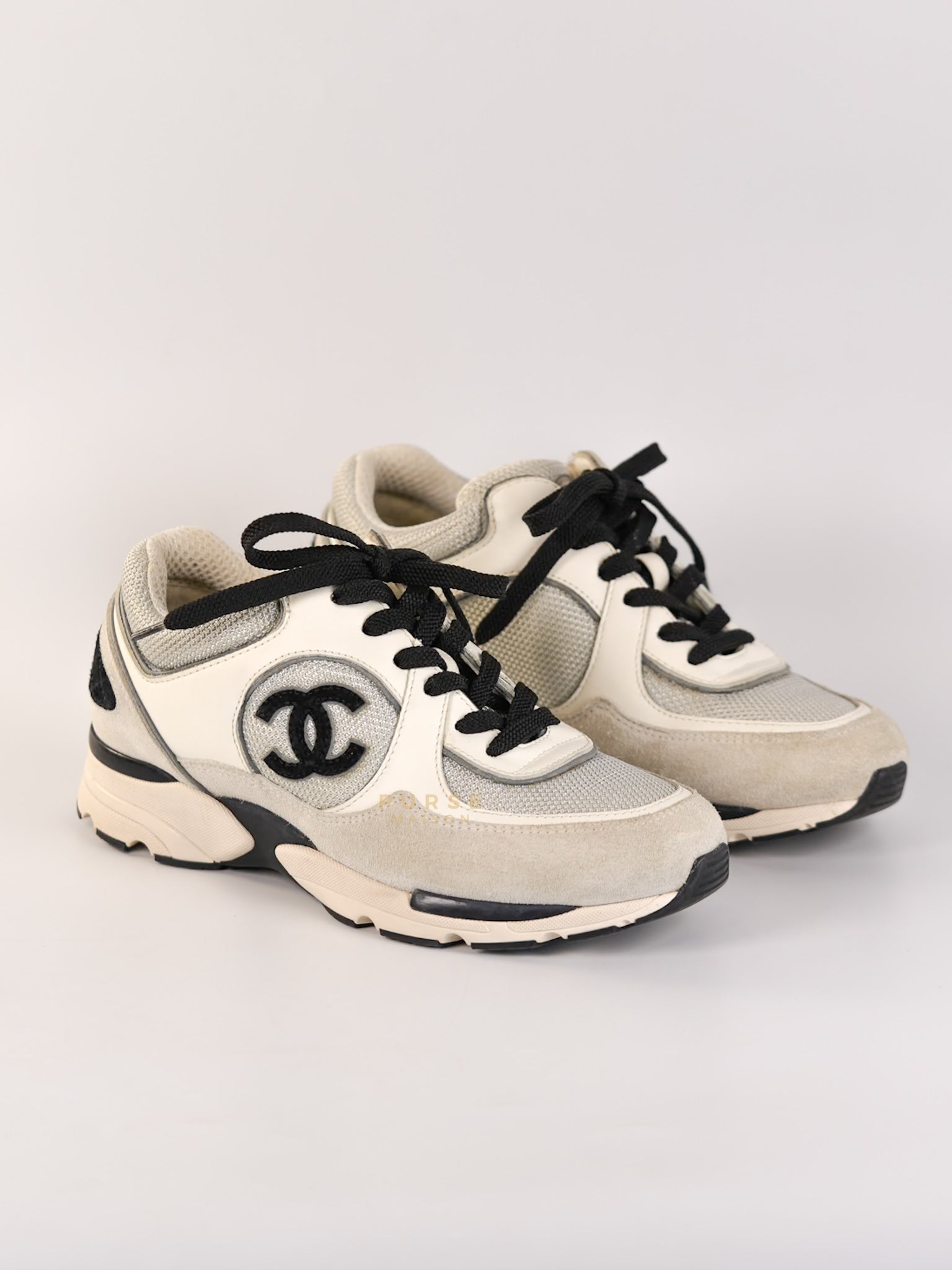 CC Logo Sneakers Size 35.5 EU (21.5 cm) | Purse Maison Luxury Bags Shop