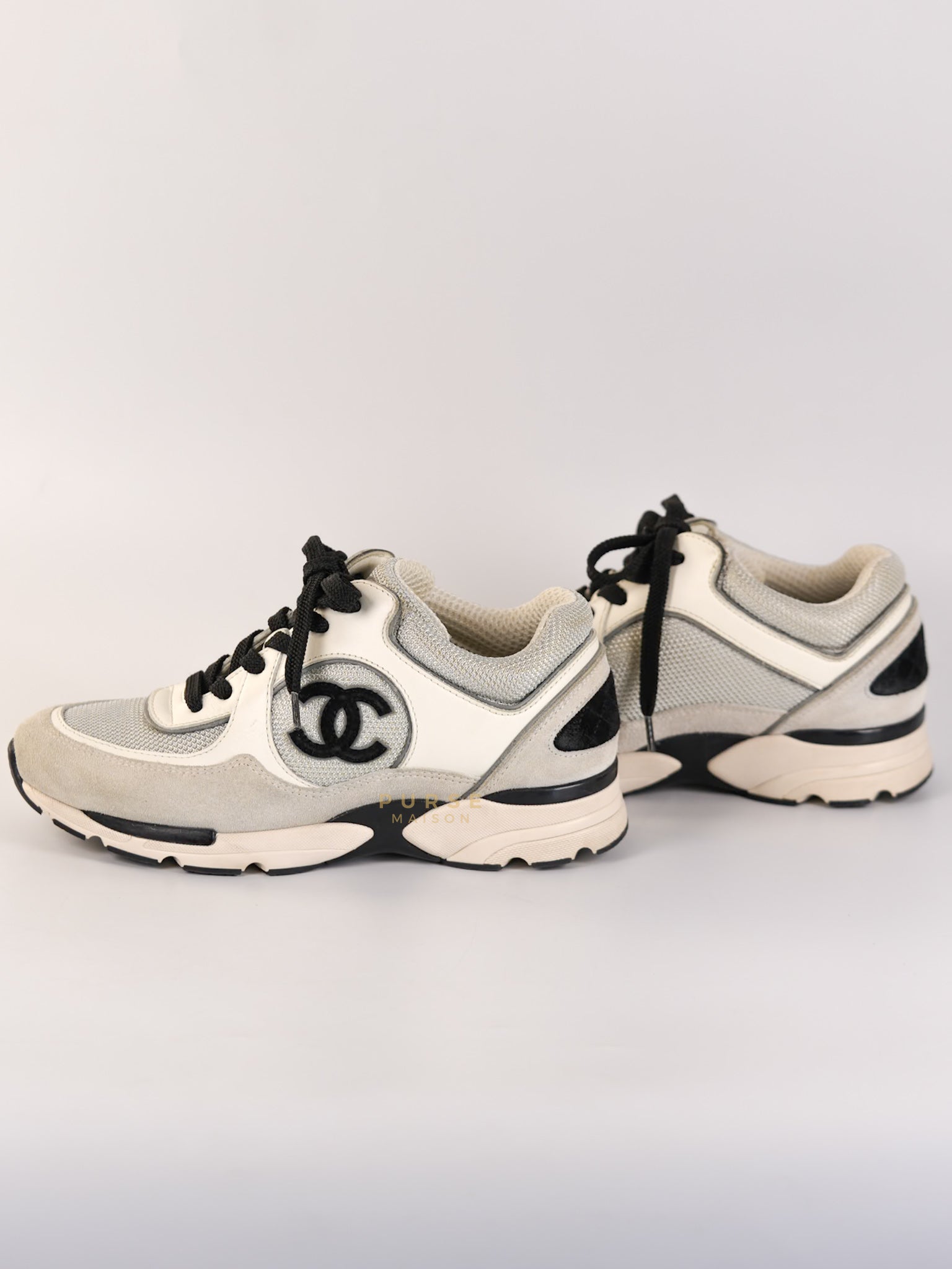CC Logo Sneakers Size 35.5 EU (21.5 cm) | Purse Maison Luxury Bags Shop