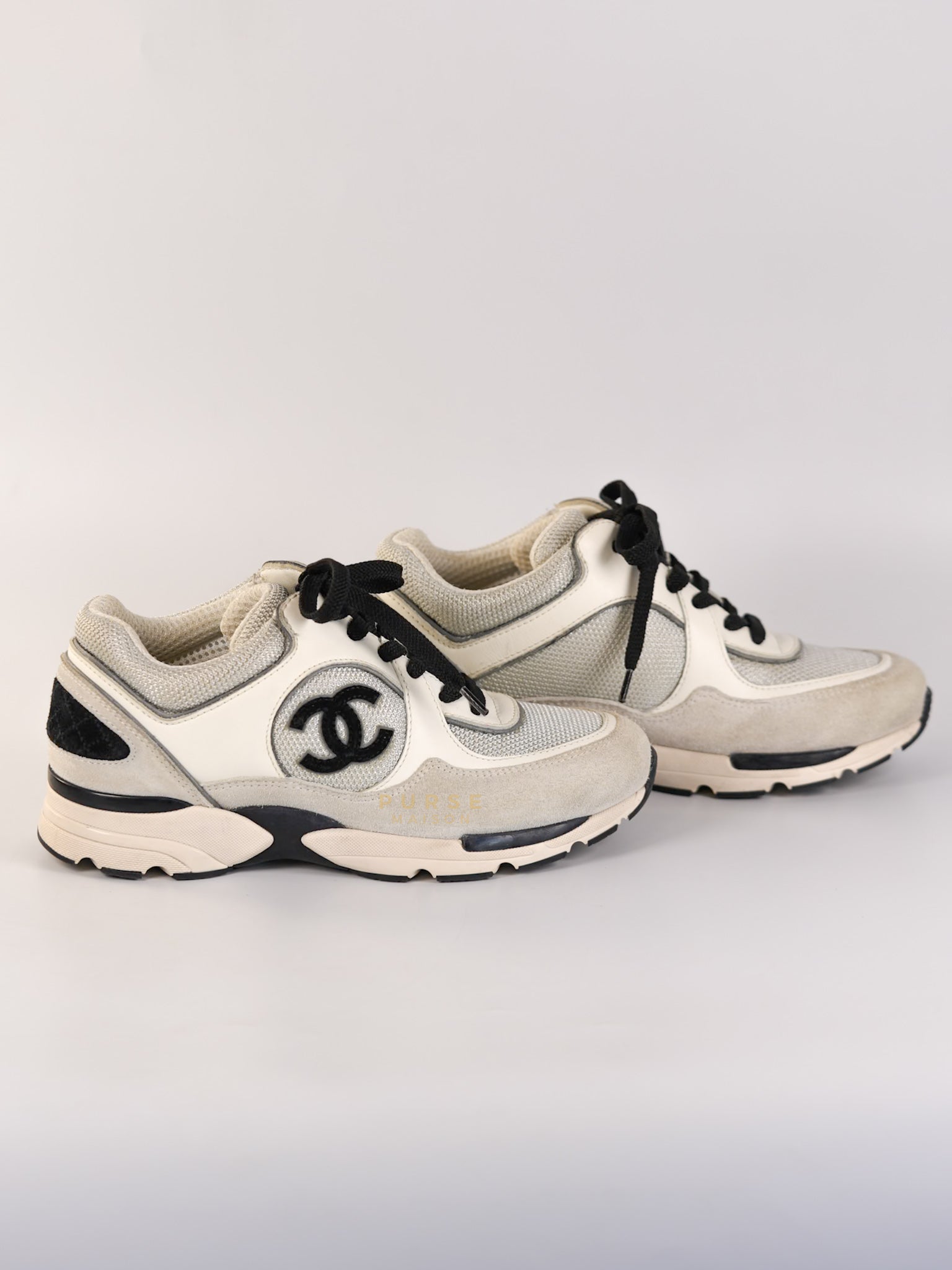 CC Logo Sneakers Size 35.5 EU (21.5 cm) | Purse Maison Luxury Bags Shop
