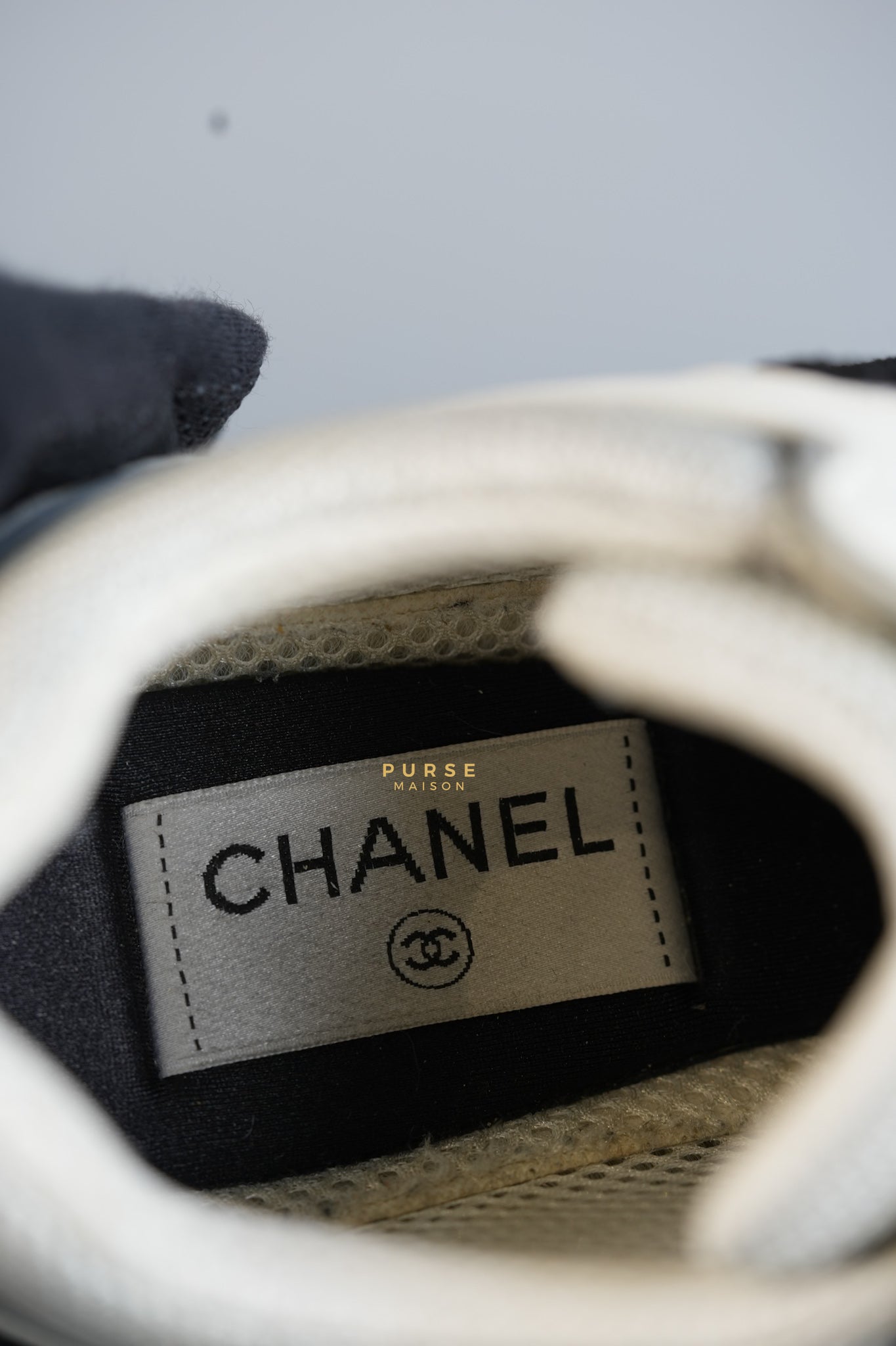 CC Logo Sneakers Size 35.5 EU (21.5 cm) | Purse Maison Luxury Bags Shop