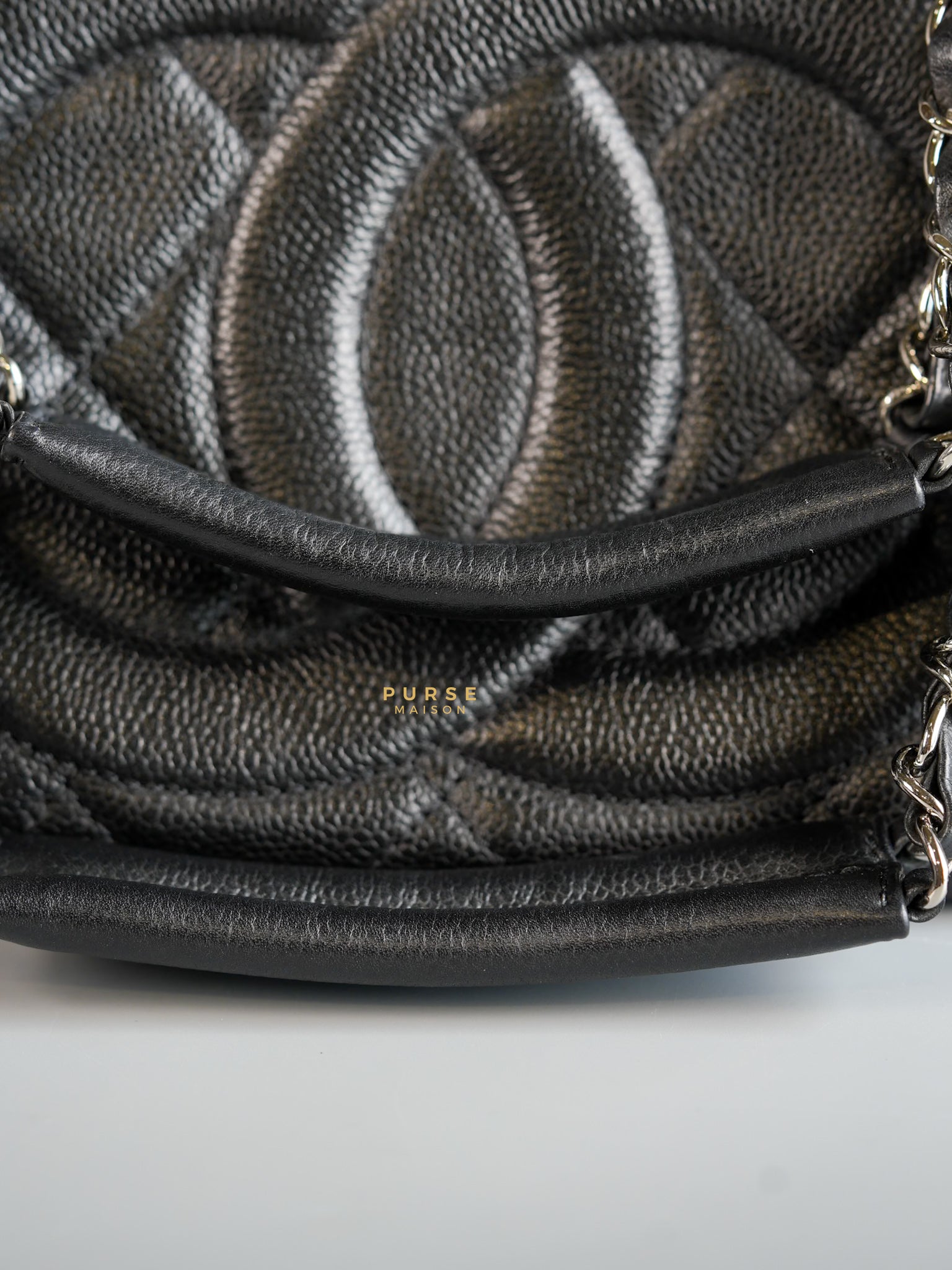 CC Timeless Soft Quilted Caviar Black Tote Bag Series 14 | Purse Maison Luxury Bags Shop