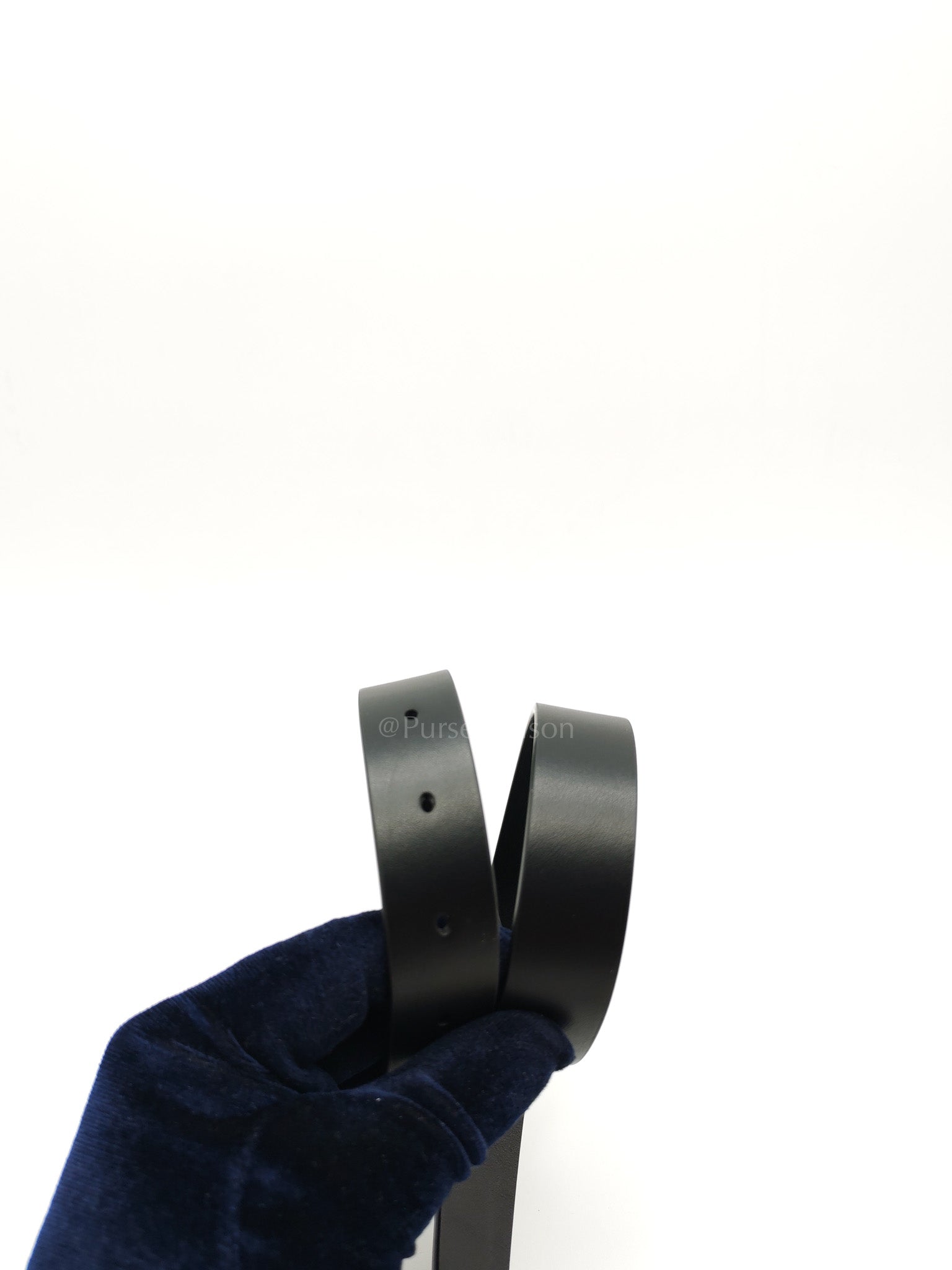 CD Cut Logo Buckle Belt Black Leather 80cm | Purse Maison Luxury Bags Shop