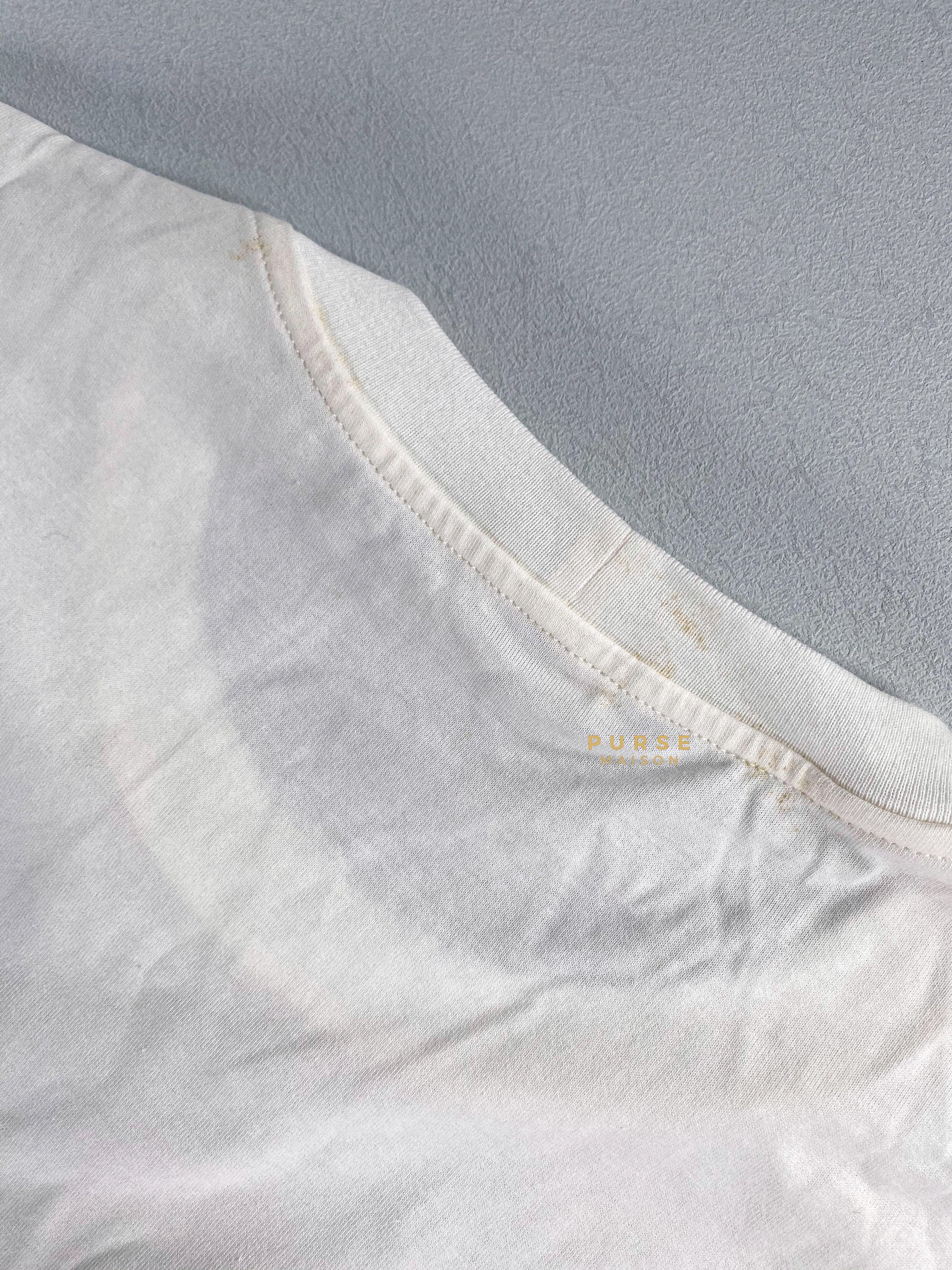 Celine Loose T-shirt In Cotton Jersey White (Medium) | Purse Maison Luxury Bags Shop