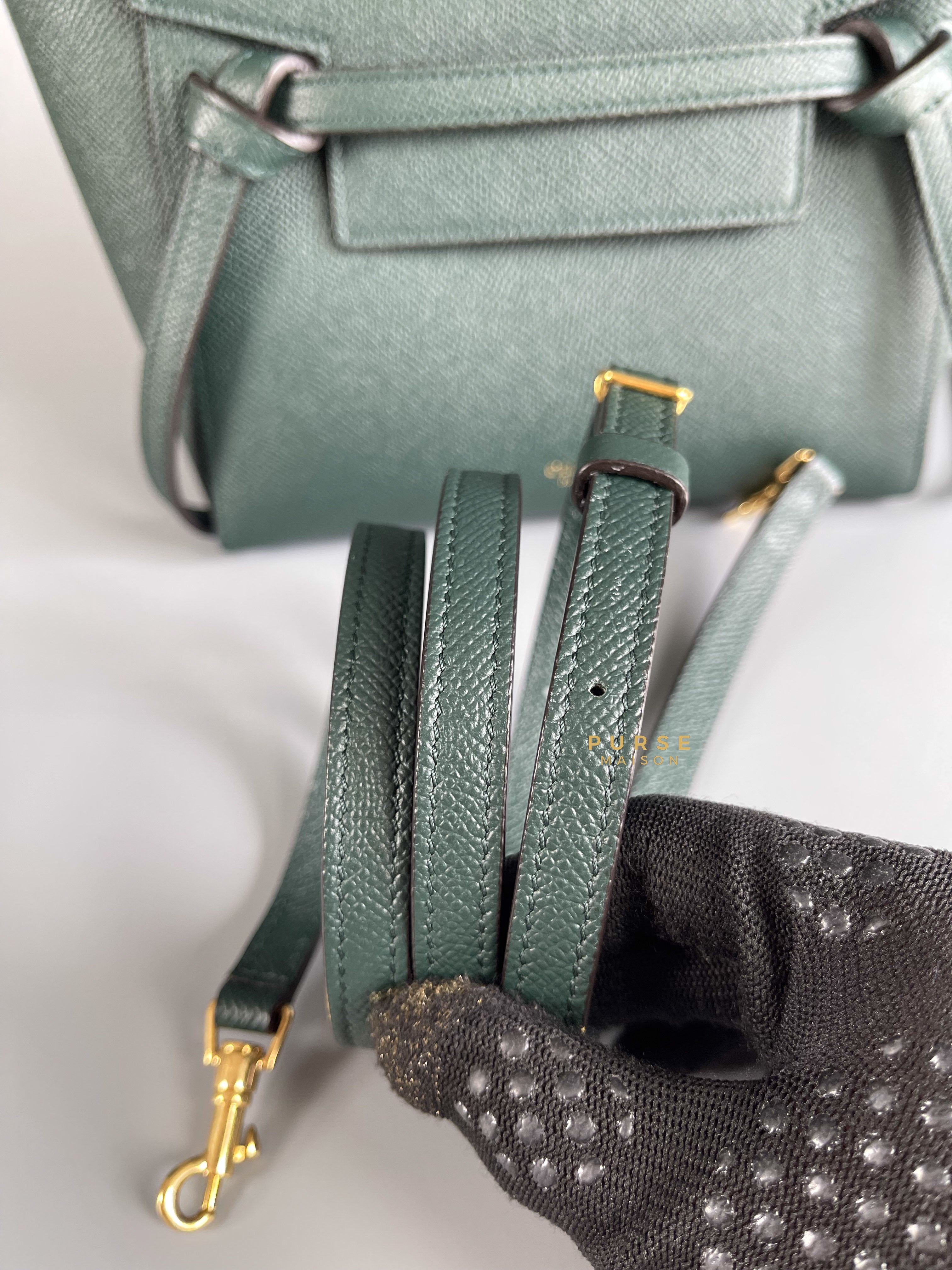Celine Nano Belt Bag Grained Calfskin (Amazone) | Purse Maison Luxury Bags Shop
