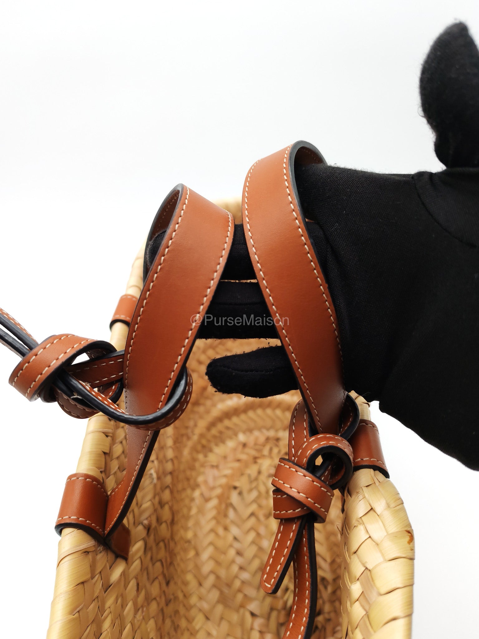 Celine Teen Classic Panier Raffia Woven Tote Bag | Purse Maison Luxury Bags Shop