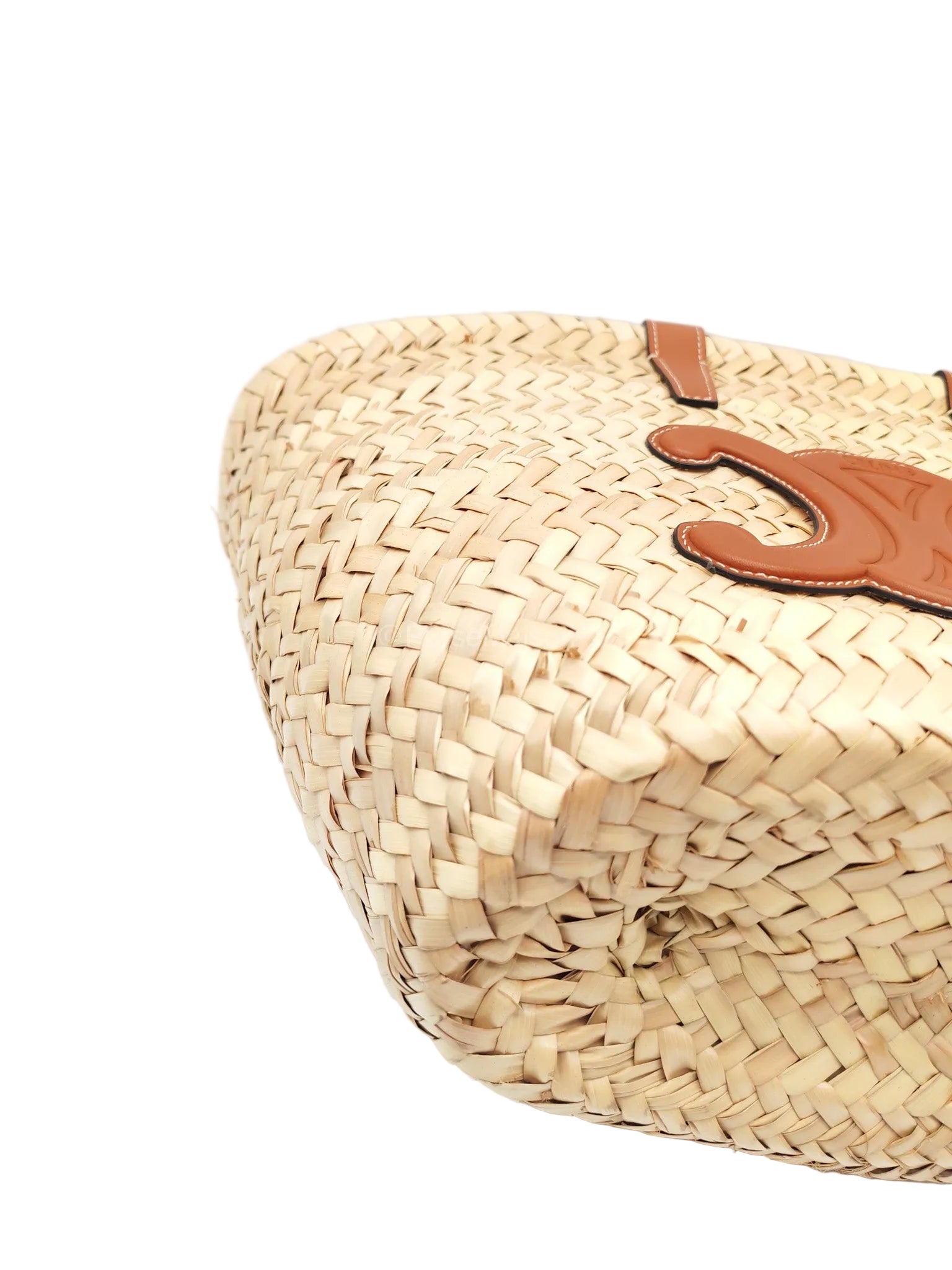 Celine Teen Classic Panier Raffia Woven Tote Bag | Purse Maison Luxury Bags Shop