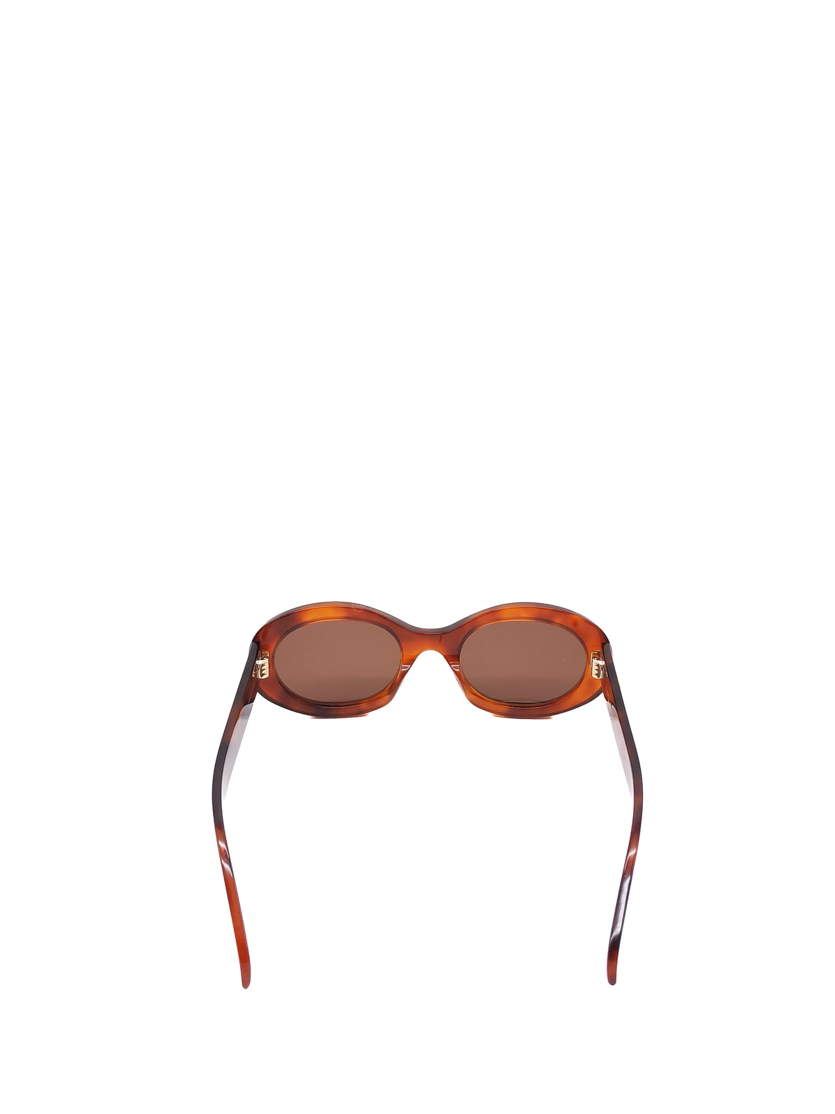 Celine Triomphe 01 Sunglasses in Tortoiseshell Acetate Oval Frames CL40194U | Purse Maison Luxury Bags Shop