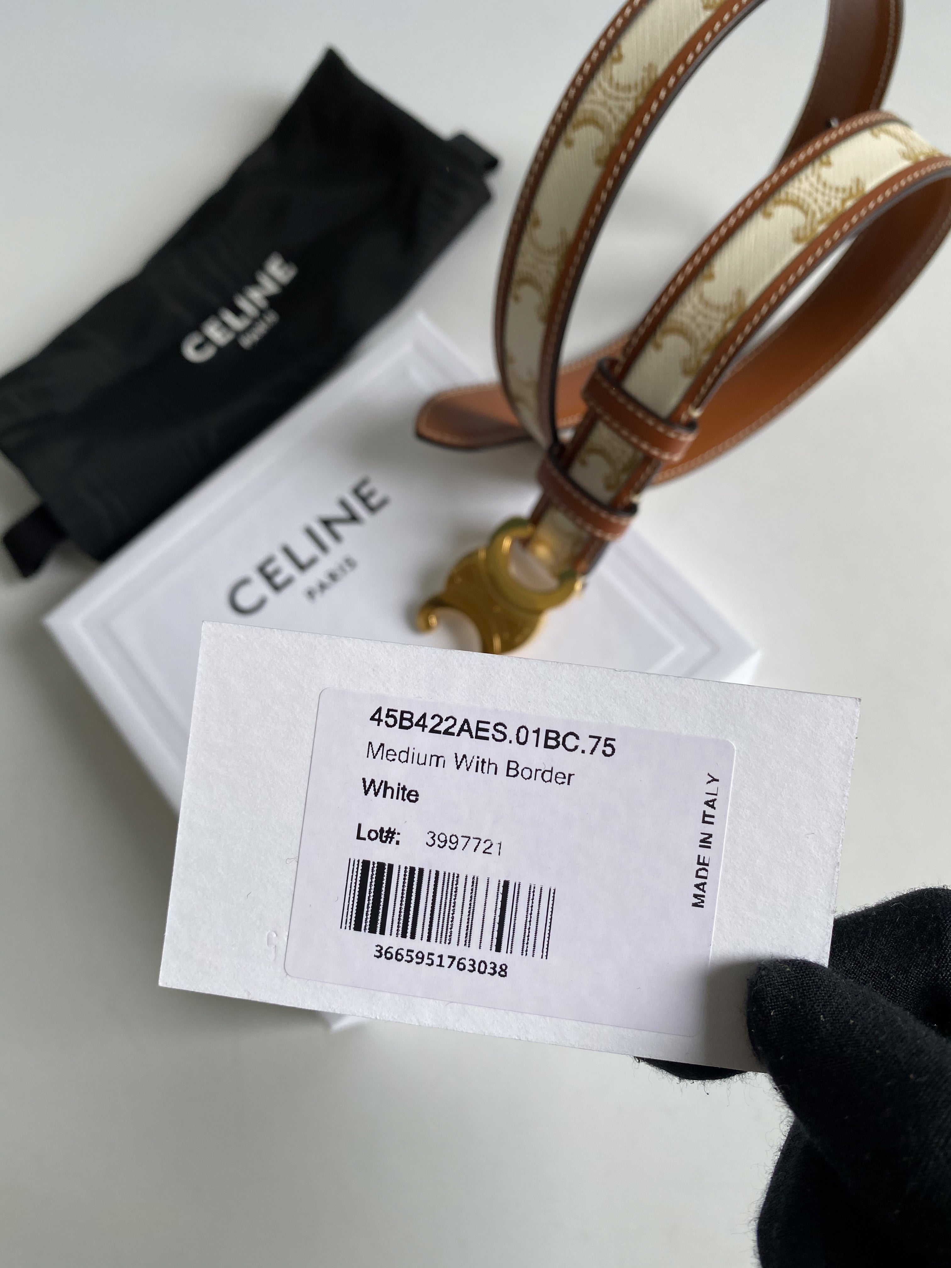 Celine belt outlet sizes