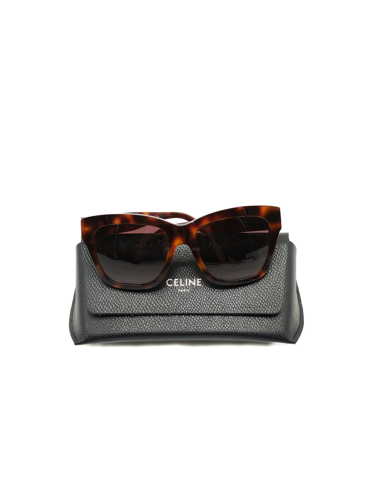 Celine Triomphe Sunglasses in Classic Havana Acetate | Purse Maison Luxury Bags Shop