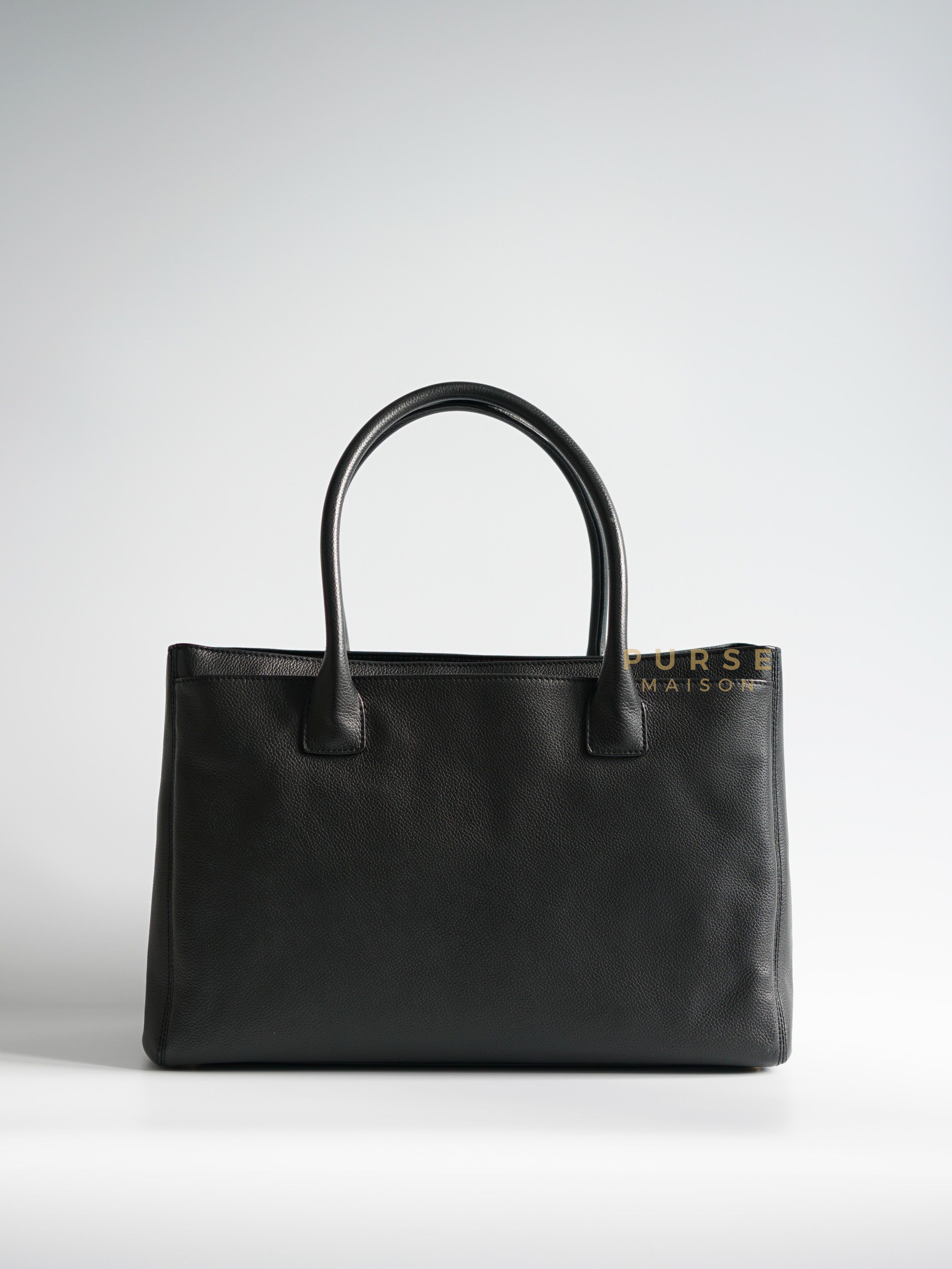 Cerf Executive Tote Bag Series 18 (black) | Purse Maison Luxury Bags Shop
