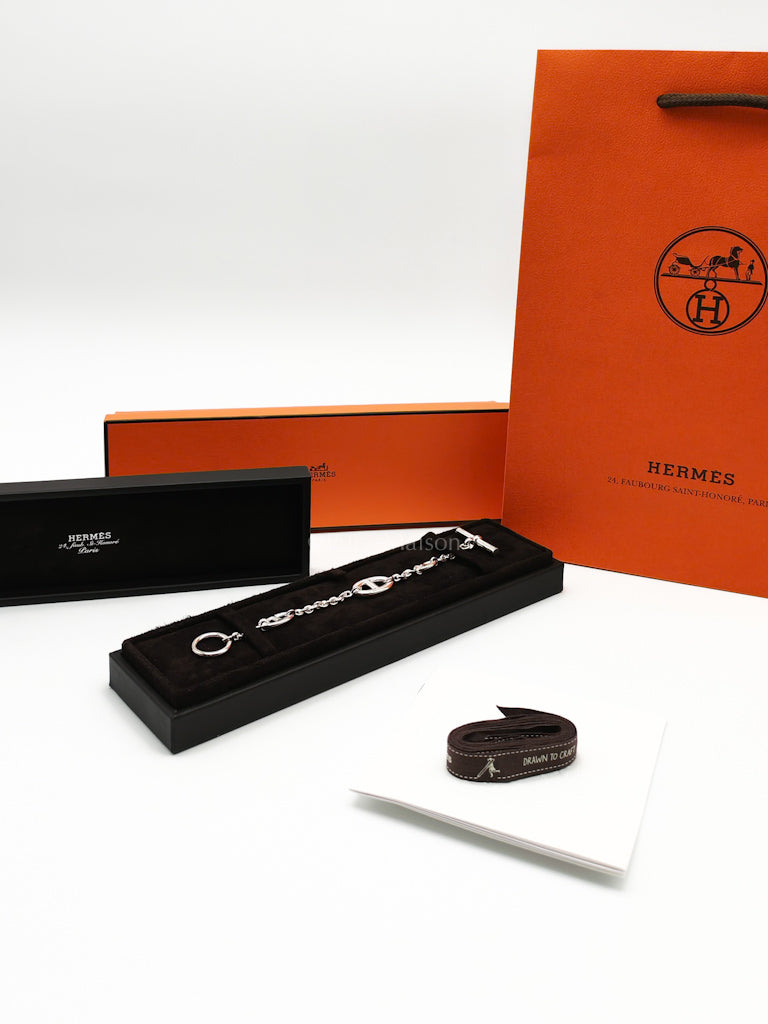 Chain Frandole Bracelet Sterling Silver 18cm | Purse Maison Luxury Bags Shop