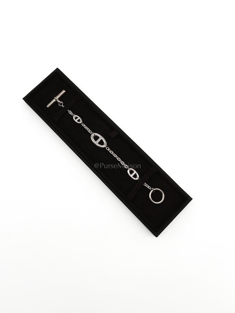 Chain Frandole Bracelet Sterling Silver 18cm | Purse Maison Luxury Bags Shop