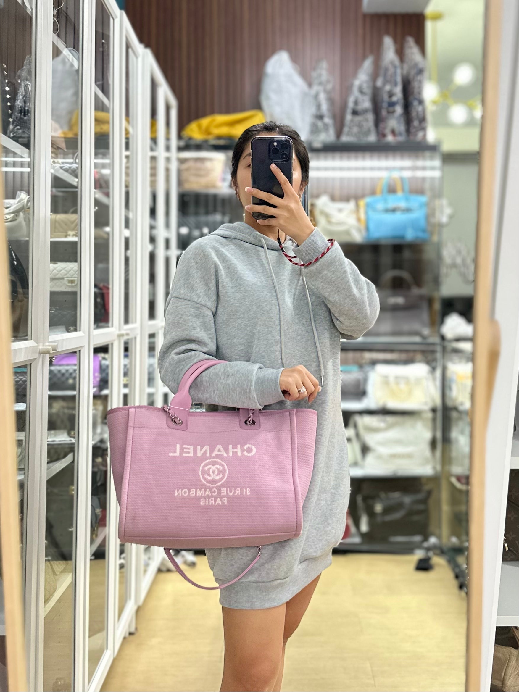 Deep 2025 pink bag