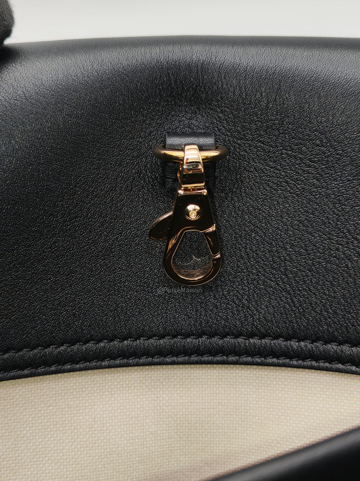 Chanel 26 Urban Essential Matthieu Blazy Large Tote Bag in Black Calfskin Leather and Denim Canvas Light Gold Hardware (Microchip) | Purse Maison Luxury Bags Shop