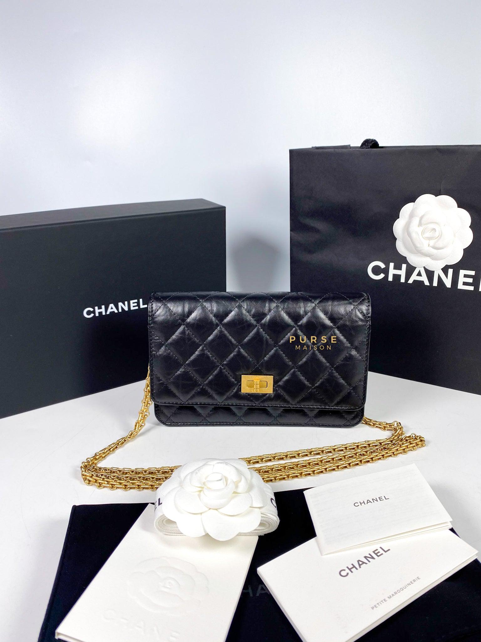 Chanel 2.55 clearance black hardware