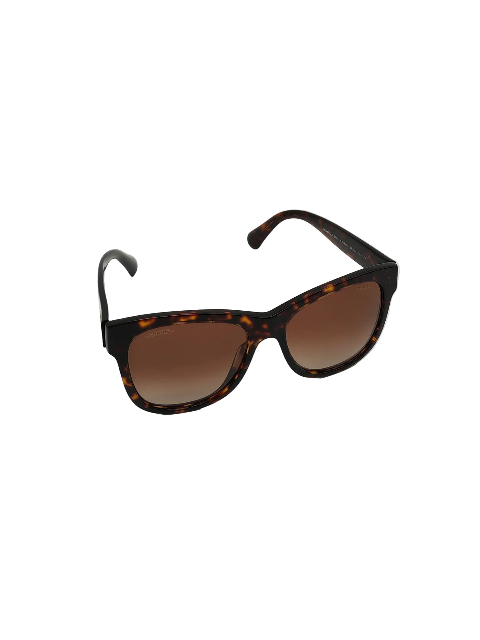 Chanel 5380 Signature Tortoiseshell Sunglasses | Purse Maison Luxury Bags Shop