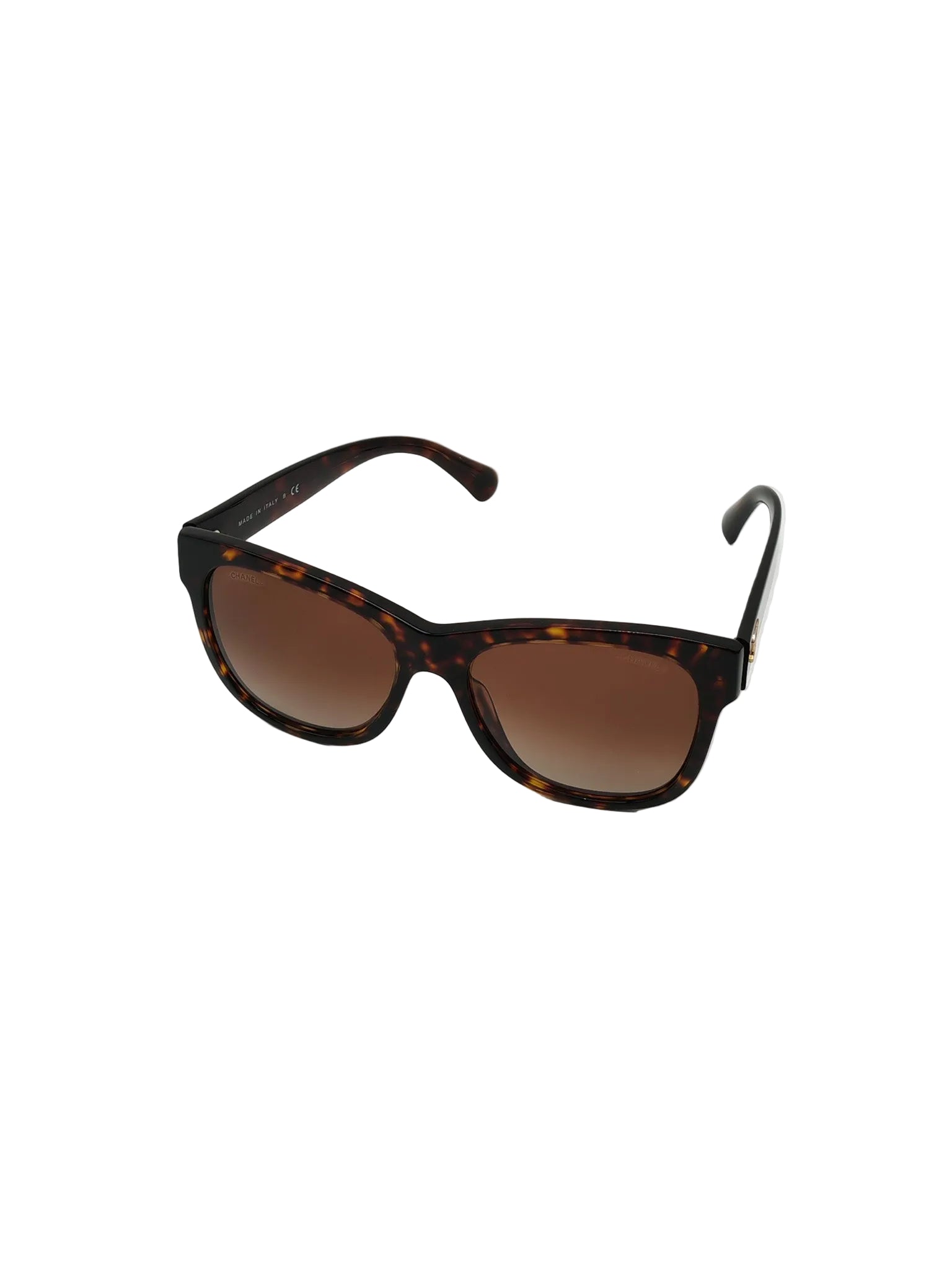 Chanel 5380 Signature Tortoiseshell Sunglasses | Purse Maison Luxury Bags Shop
