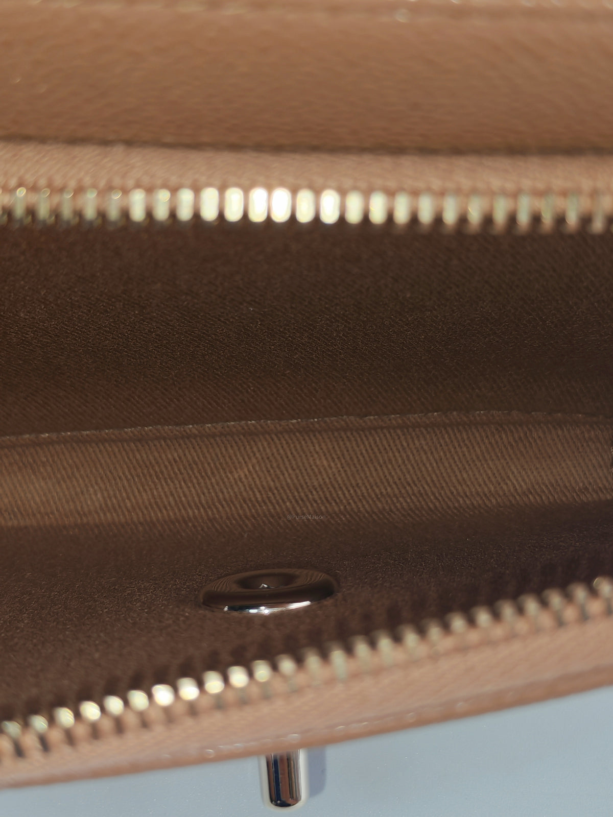 Chanel Business Affinity Small in Caramel Caviar Leather Light Gold Hardware (Series 30) | Purse Maison Luxury Bags Shop