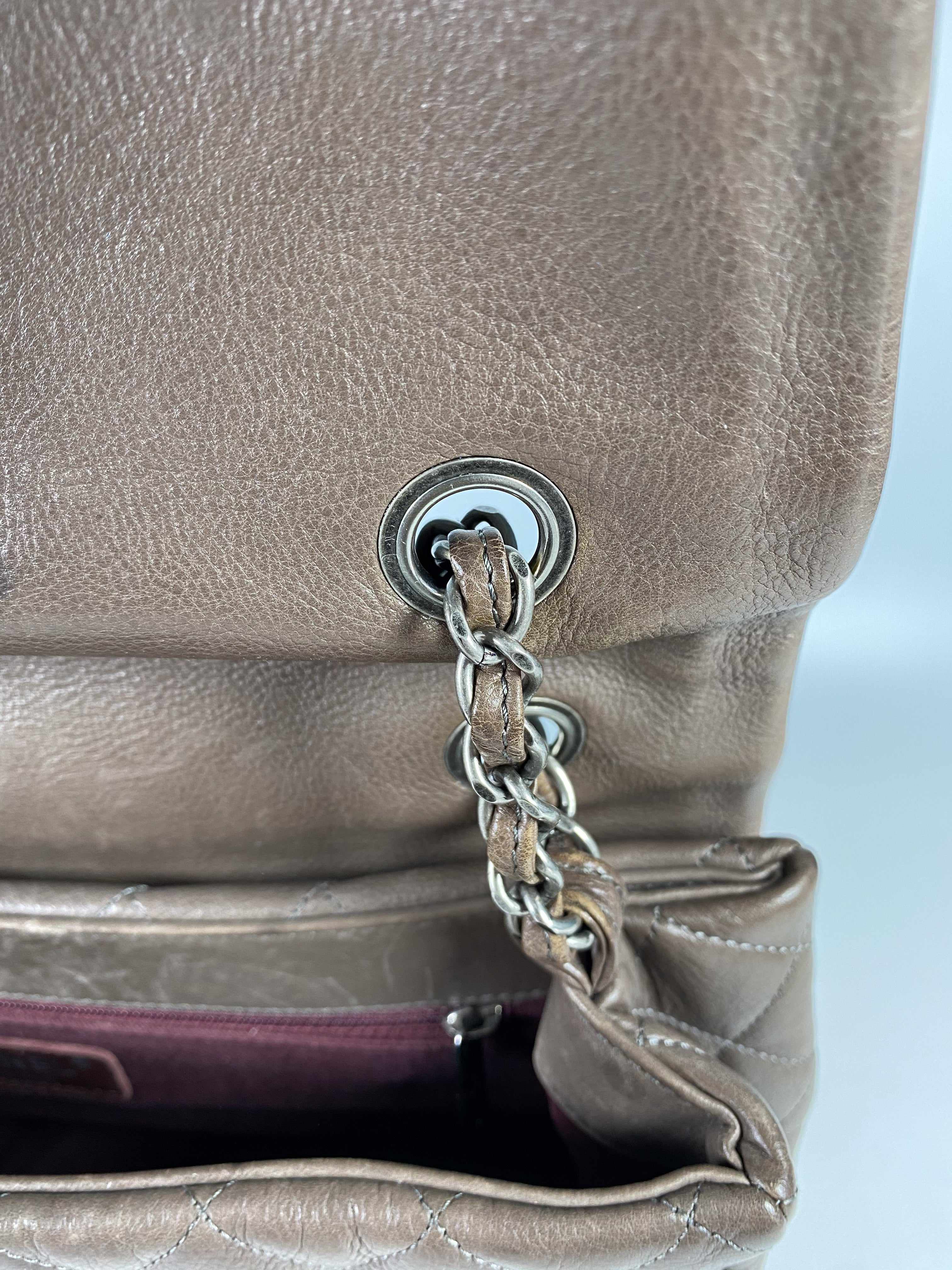 Chanel CC Brown Chain Detail Shoulder bag Series 15
